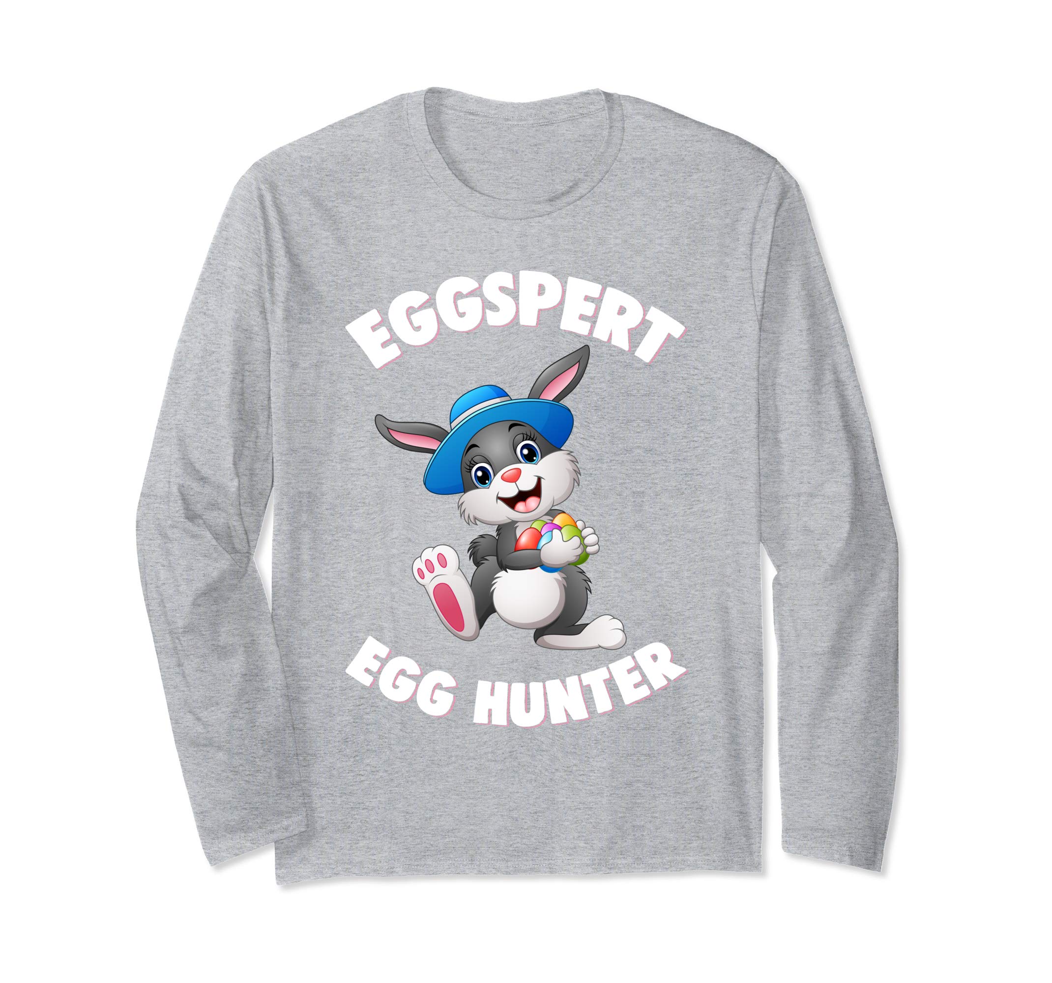 Eggspert Egg Hunter Happy Easter Long Sleeve T Shirt Gift