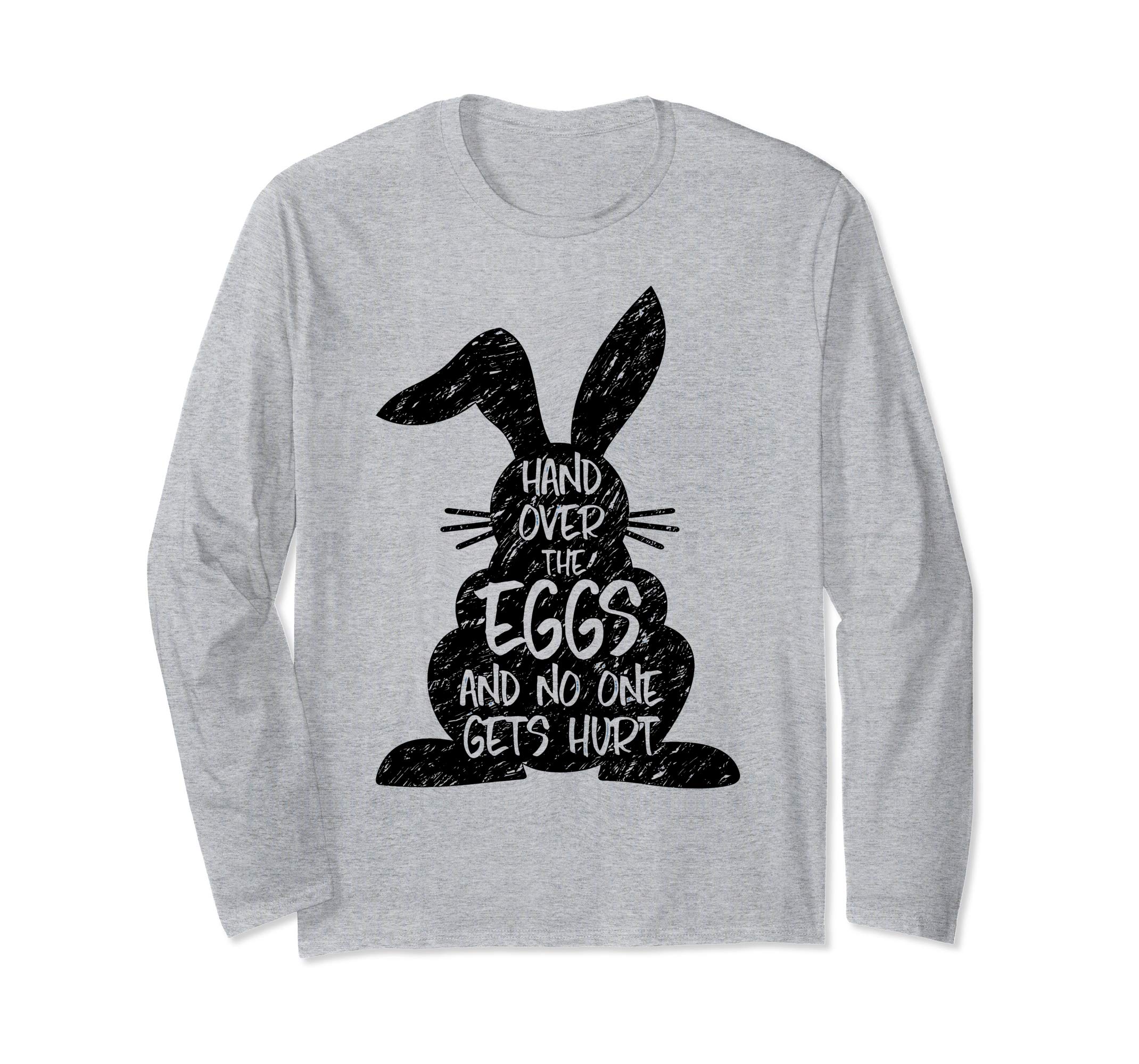 Easter Long Sleeve Shirt Rabbit Eggs Funny Easter Day Gift