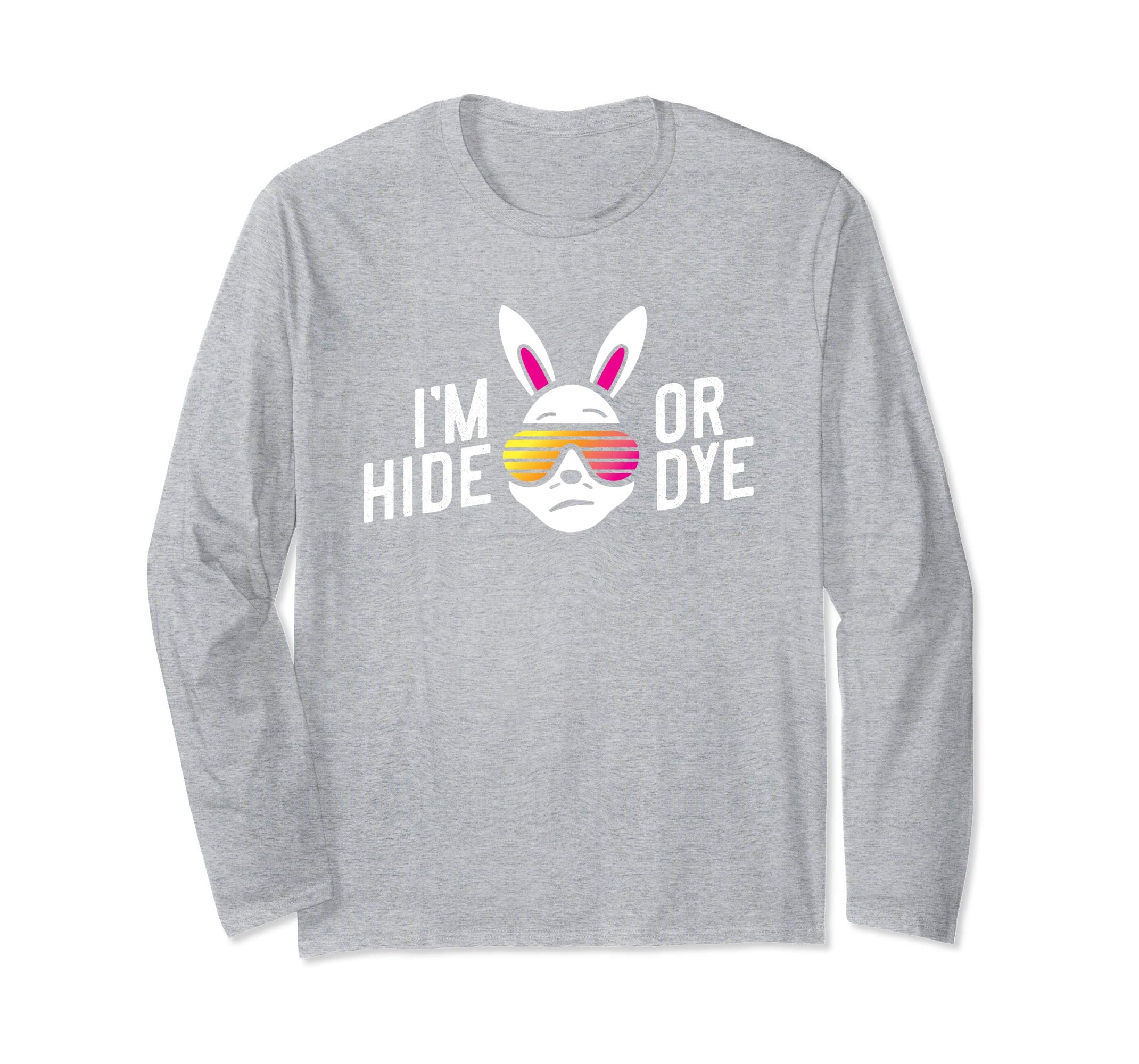 Easter Long Sleeve Shirt Bunny Funny Egg tshirt Men Pajama T