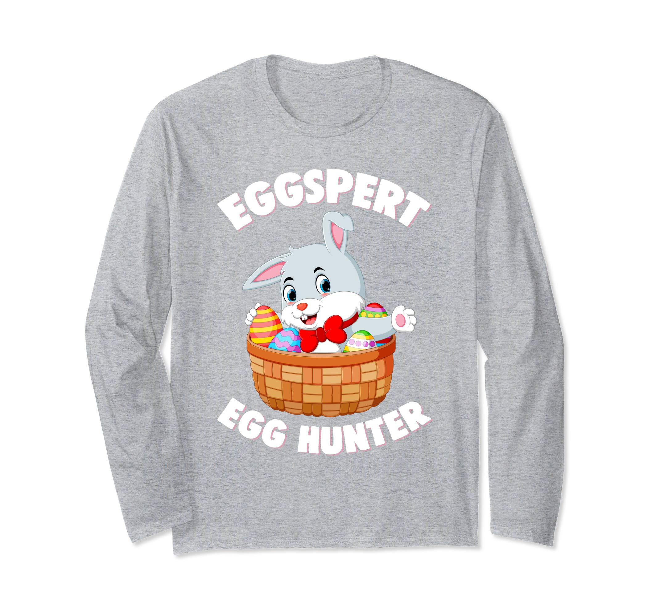 Eggspert Egg Hunter Happy Easter Long Sleeve T Shirt Gift