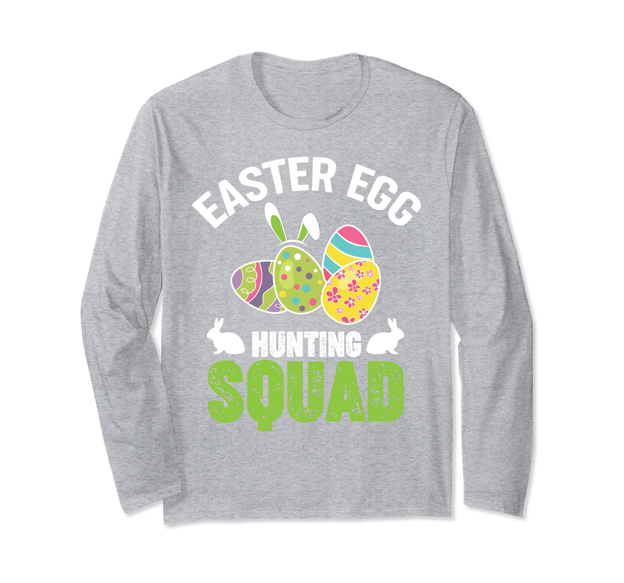 Easter Egg Hunting Squad Long Sleeve Funny Easter Eggs Gift
