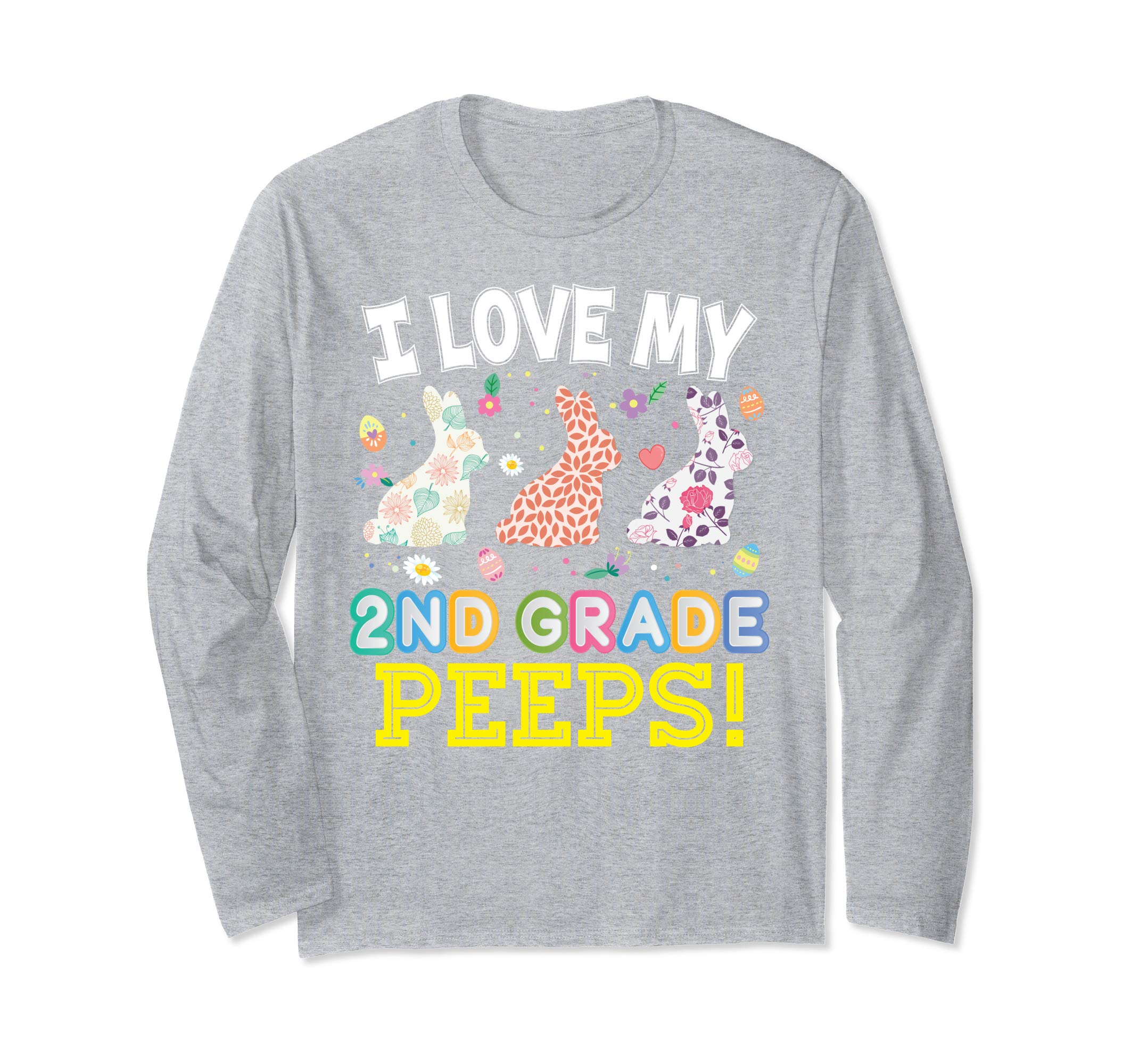I Love My 2nd Grade Peeps Second Easter Bunnies T-Shirt