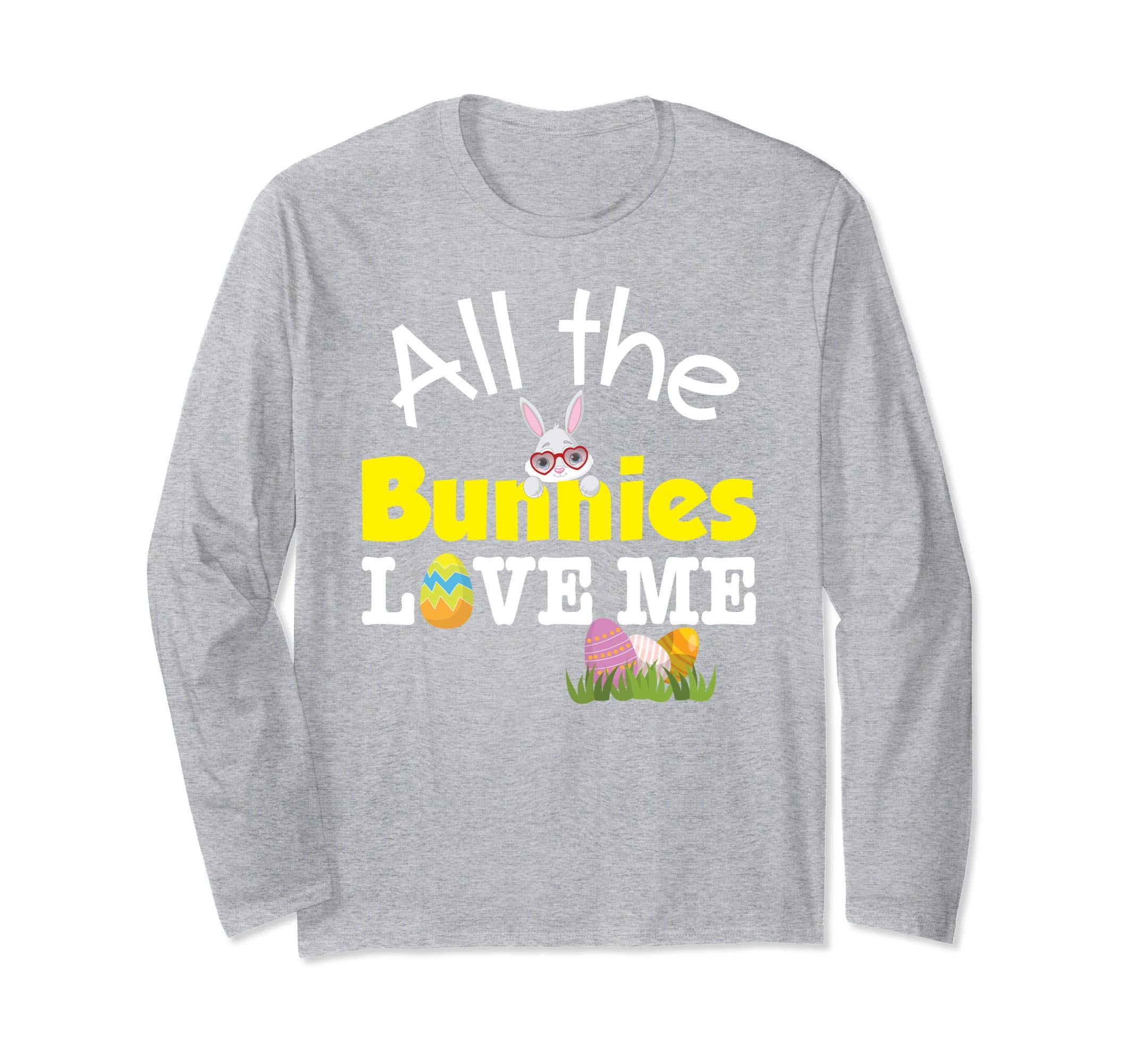 All The Bunnies Loves Me Cute Bunny Easter Day T-Shirt Boys