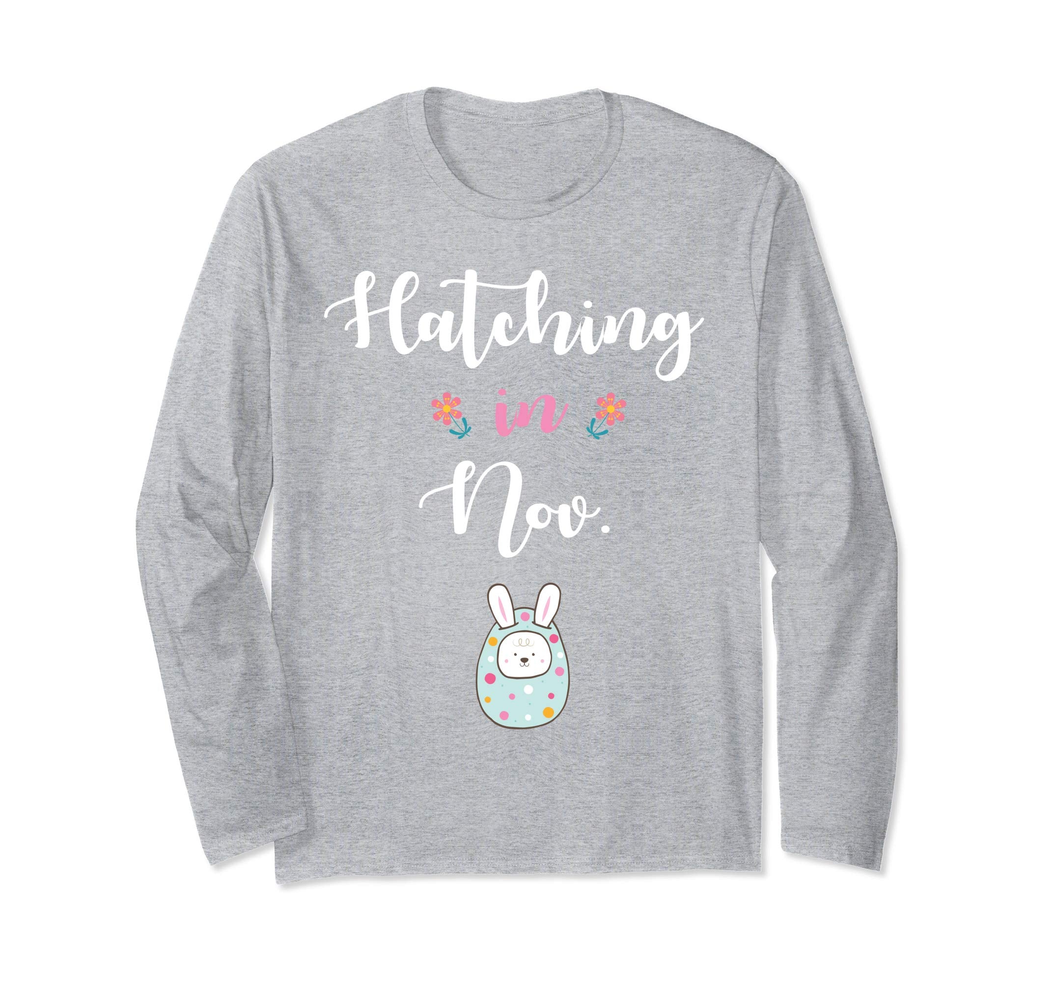 Pregnancy Kid Bunny In Easter Egg Hatching In November Shirt