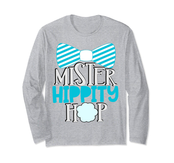 Boys Easter Shirt Kids Cute Mister Hippity Hop Bow Tie