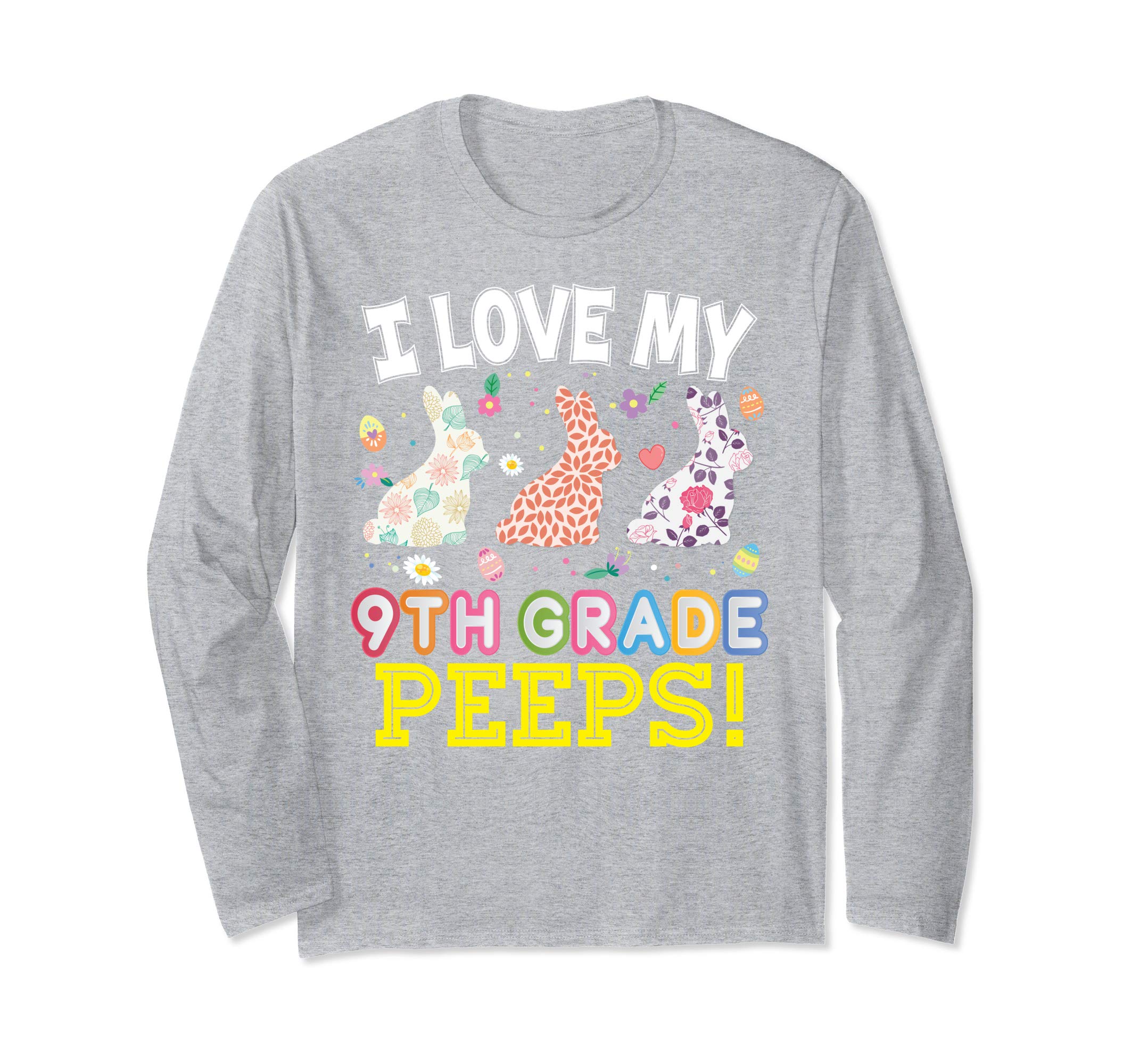 I Love My 9th Grade Peeps Ninth Easter Bunnies T-Shirt