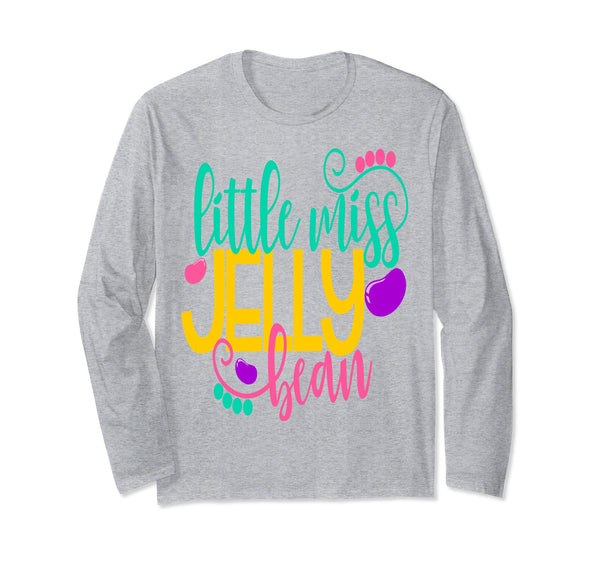 Girls Easter Shirt Kids LittleMiss Jelly Bean Daughter Cute