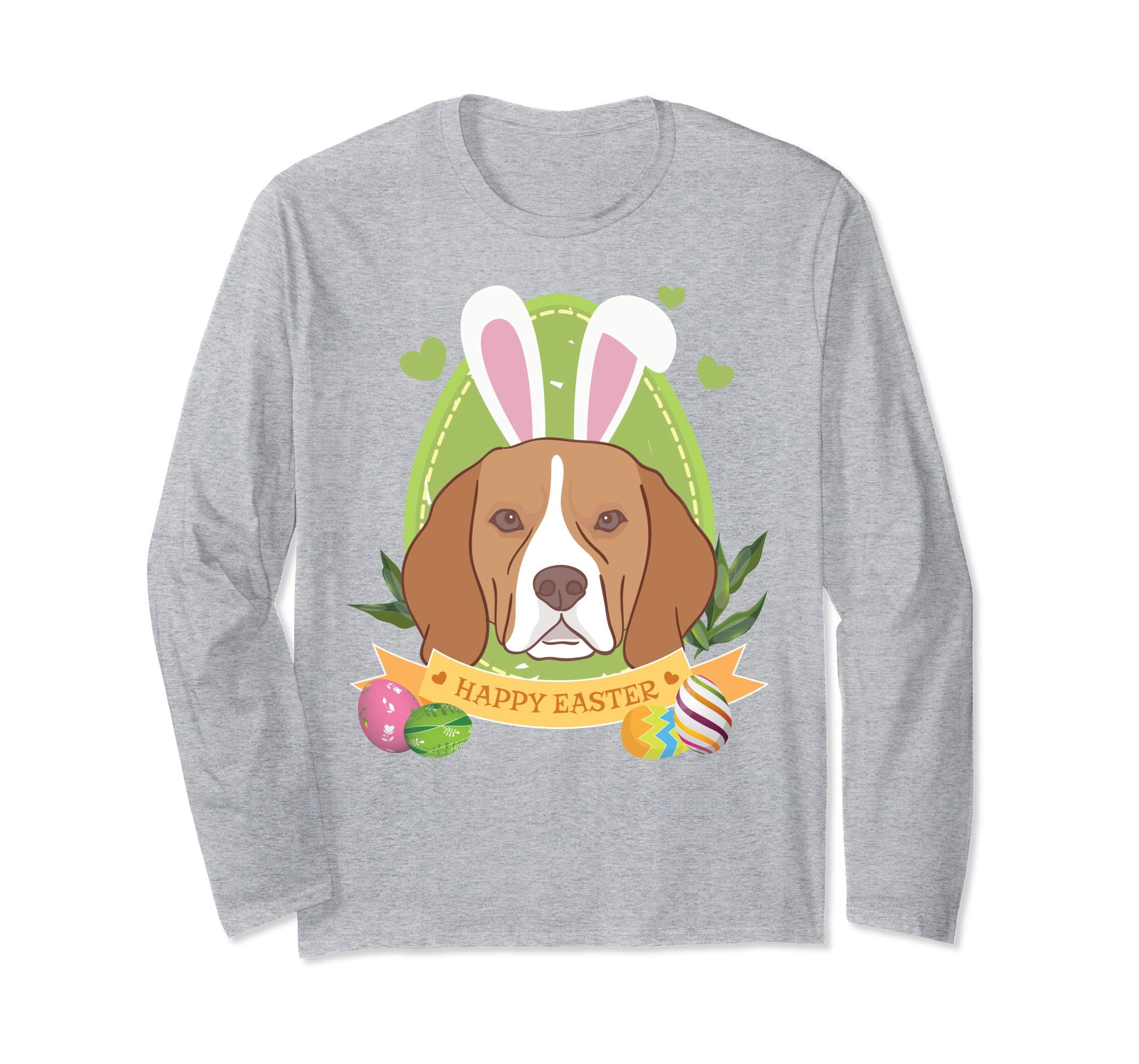 Bunny Beagle Dog Easter Day Lovers T-Shirt Egg Hunting
