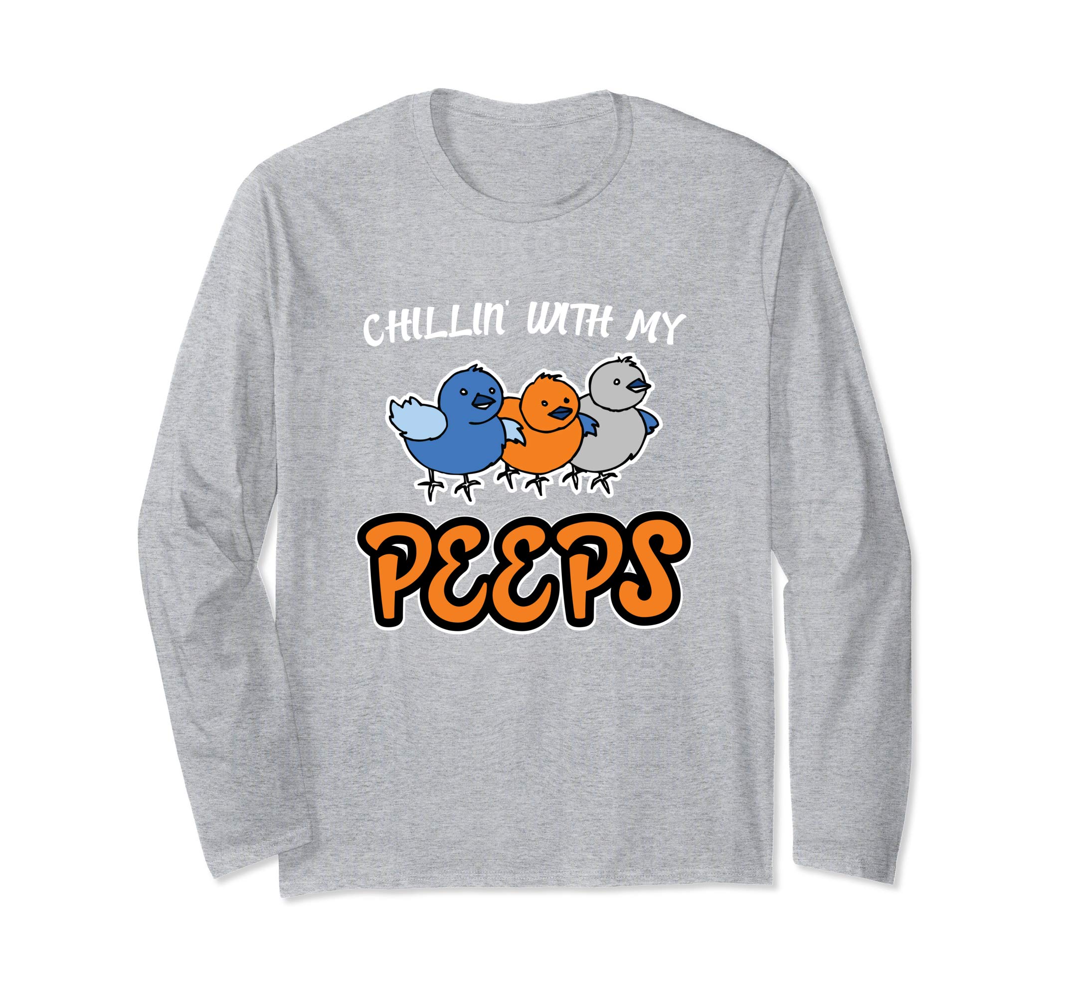 Chillin' With My Peeps Funny Friends Easter T Shirt