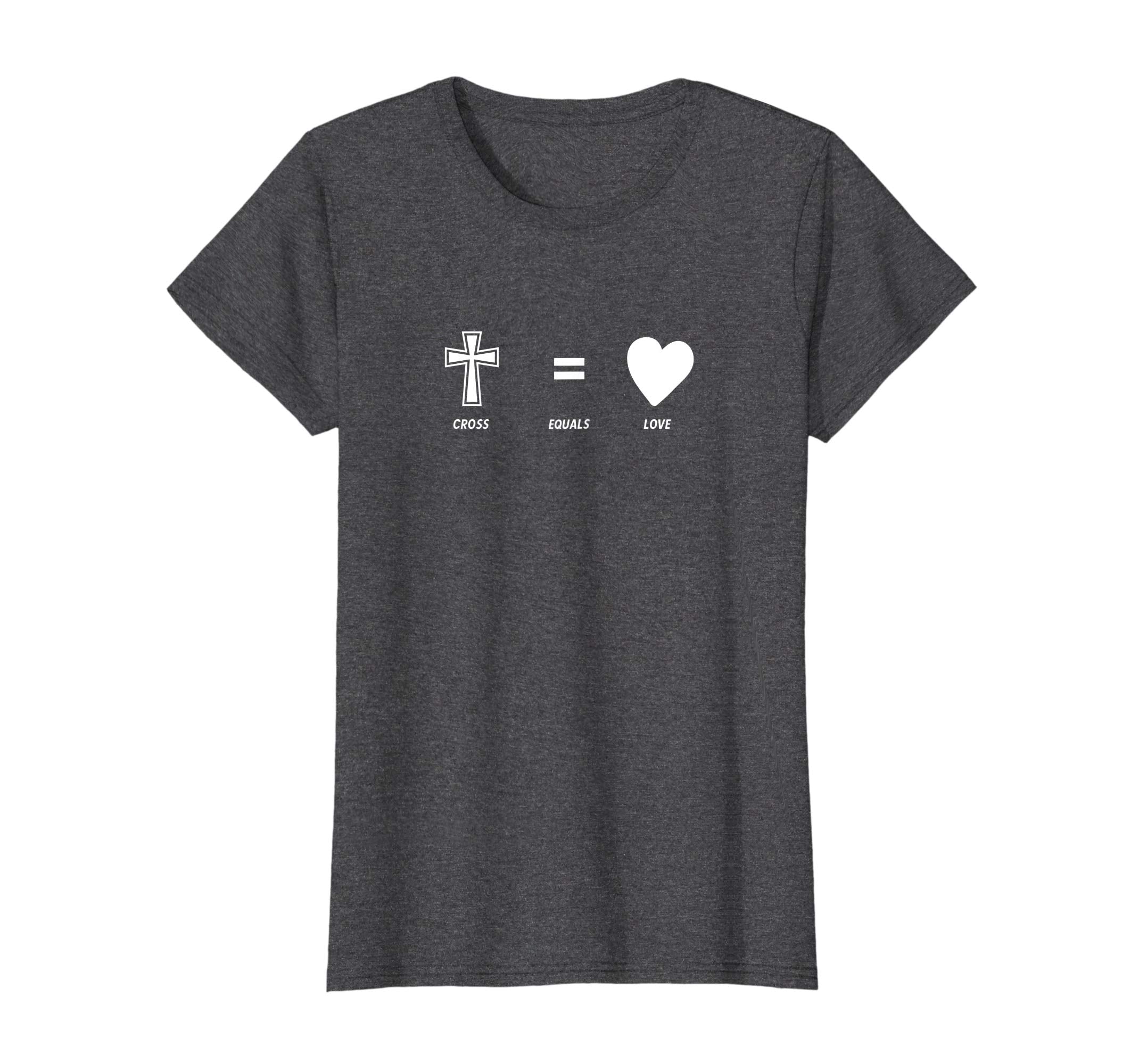Cross Equals Love Inspiring Easter Christian Gift Shirt