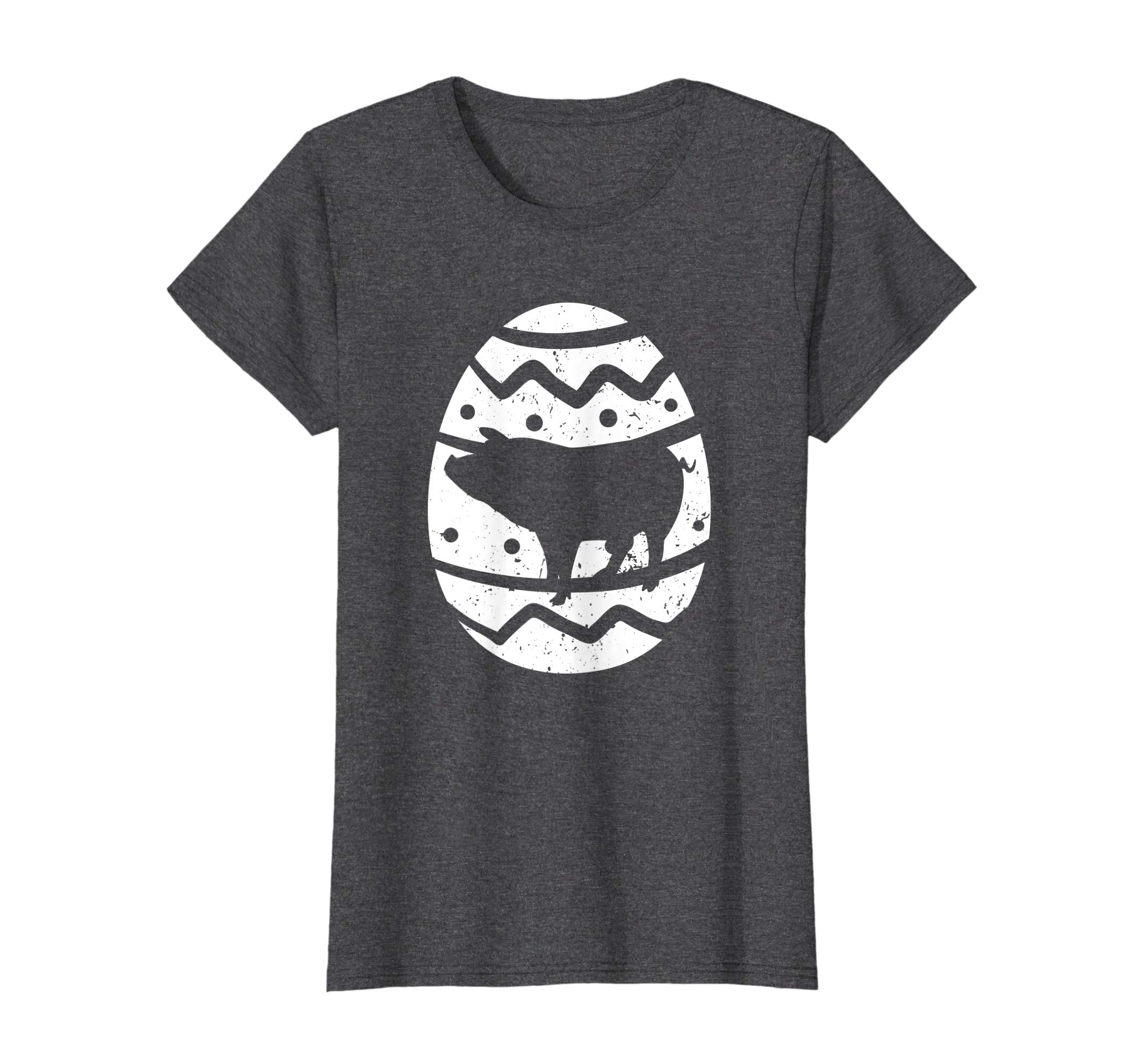 Vintage Pig Happy Easter Egg T-Shirt Bunny Easter Gift