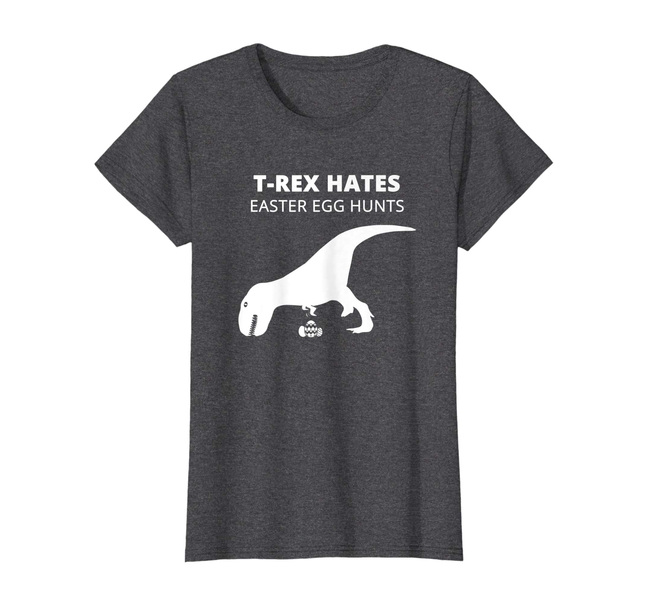 T-Rex Hates Easter Egg Hunts T-Shirt- Men's, Women's, Kids