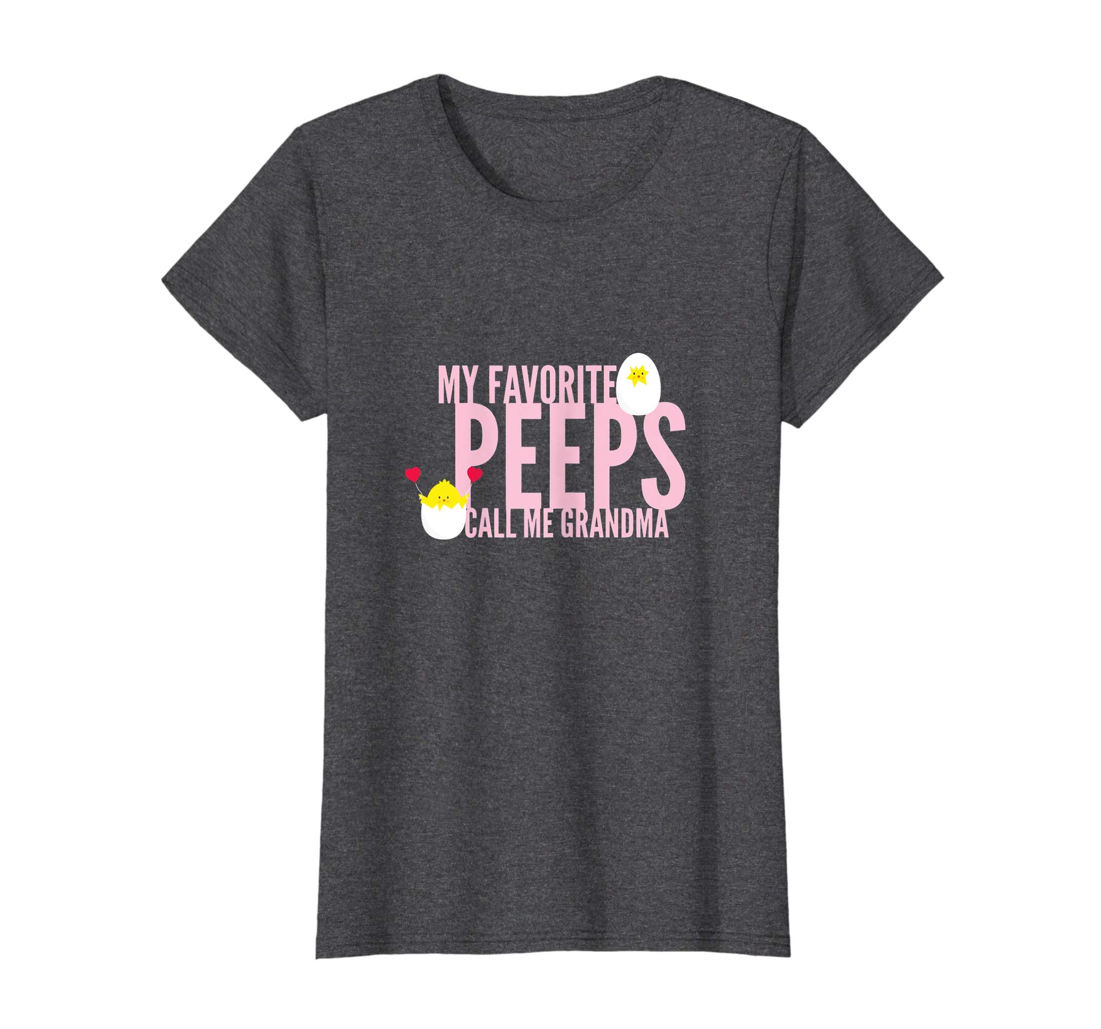 My Favorite Peeps Call Me Grandma Grandkids Easter T-Shirt