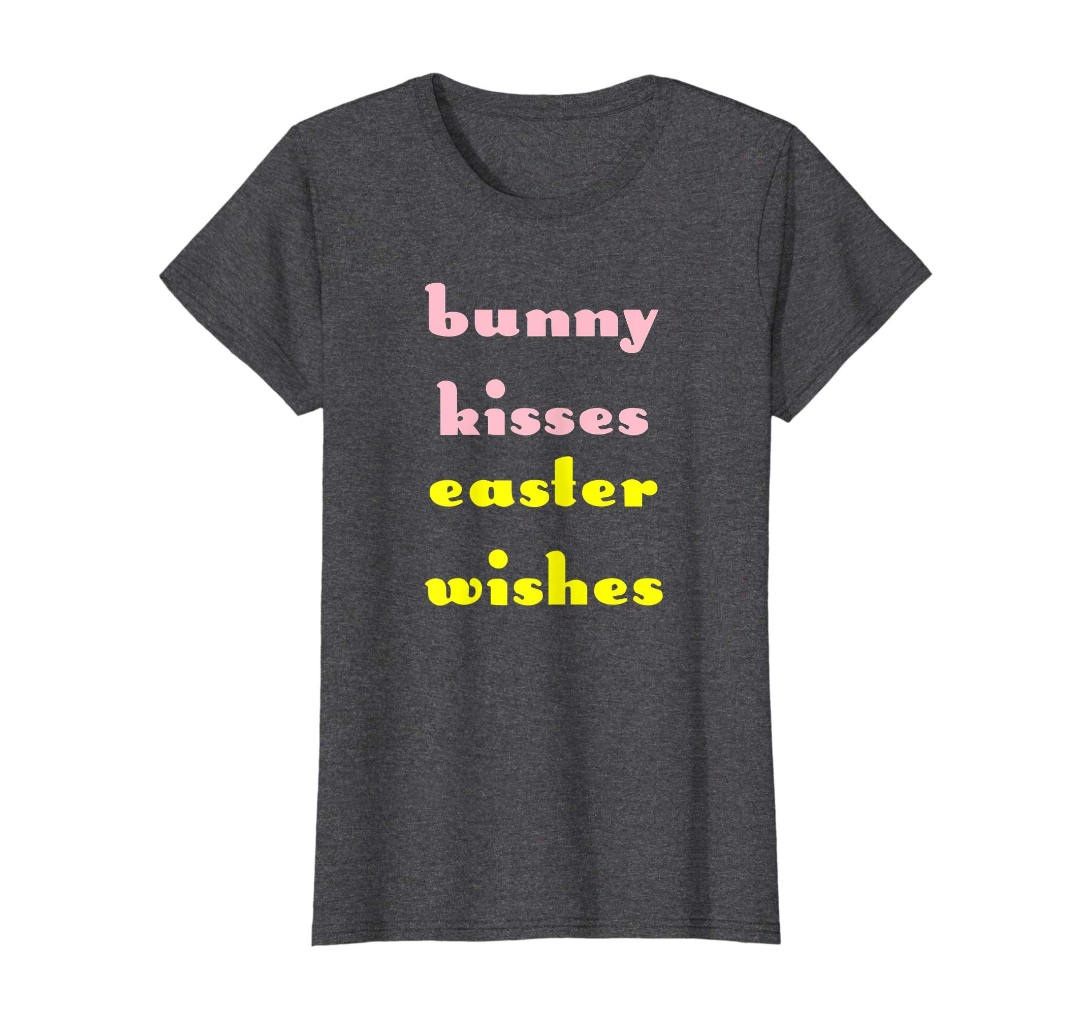 Bunny Kisses Easter Wishes T Shirt Easter Day Funny Gift