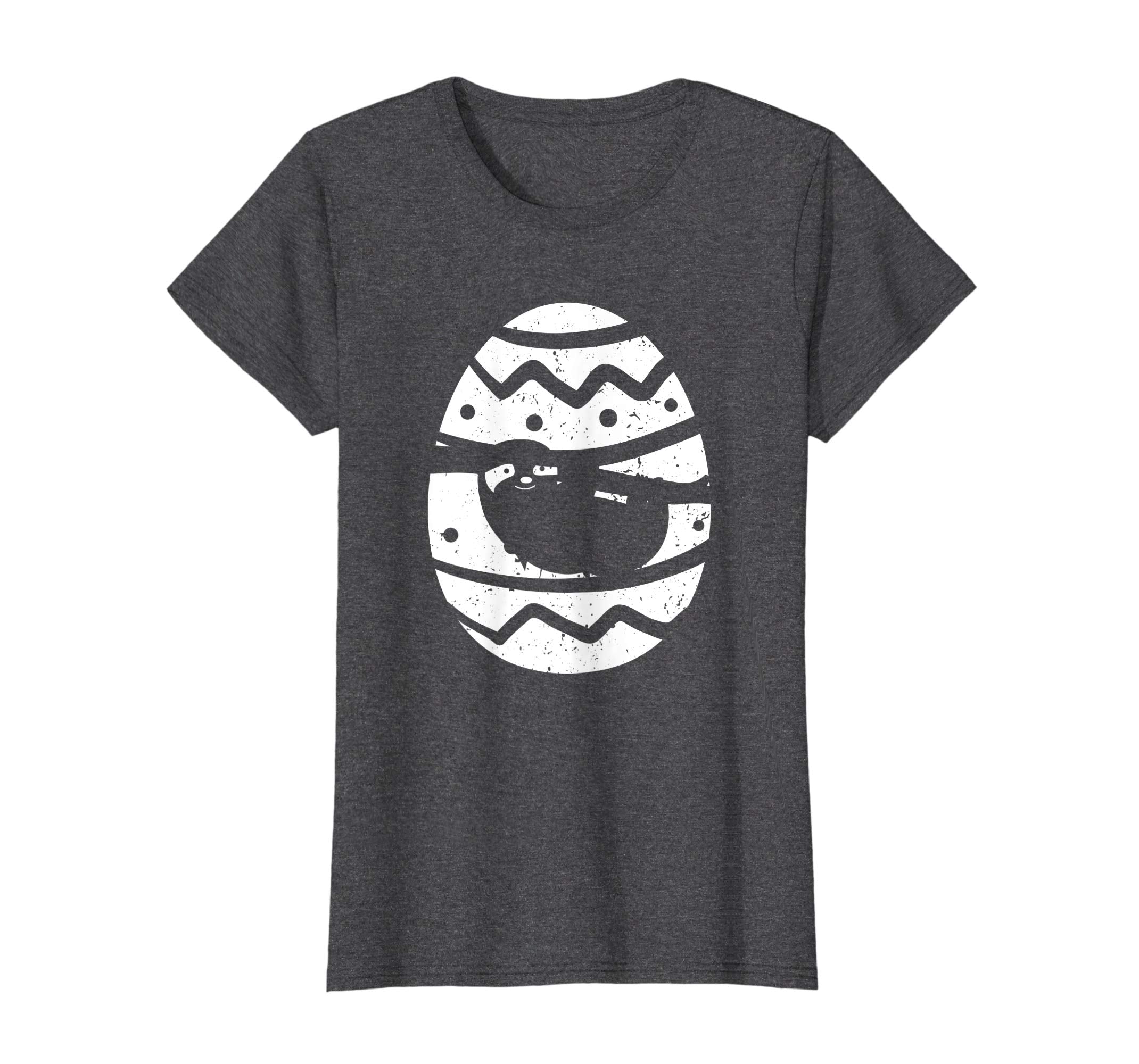 Vintage Sloth Easter Egg T-Shirt Sloth Easter Gift
