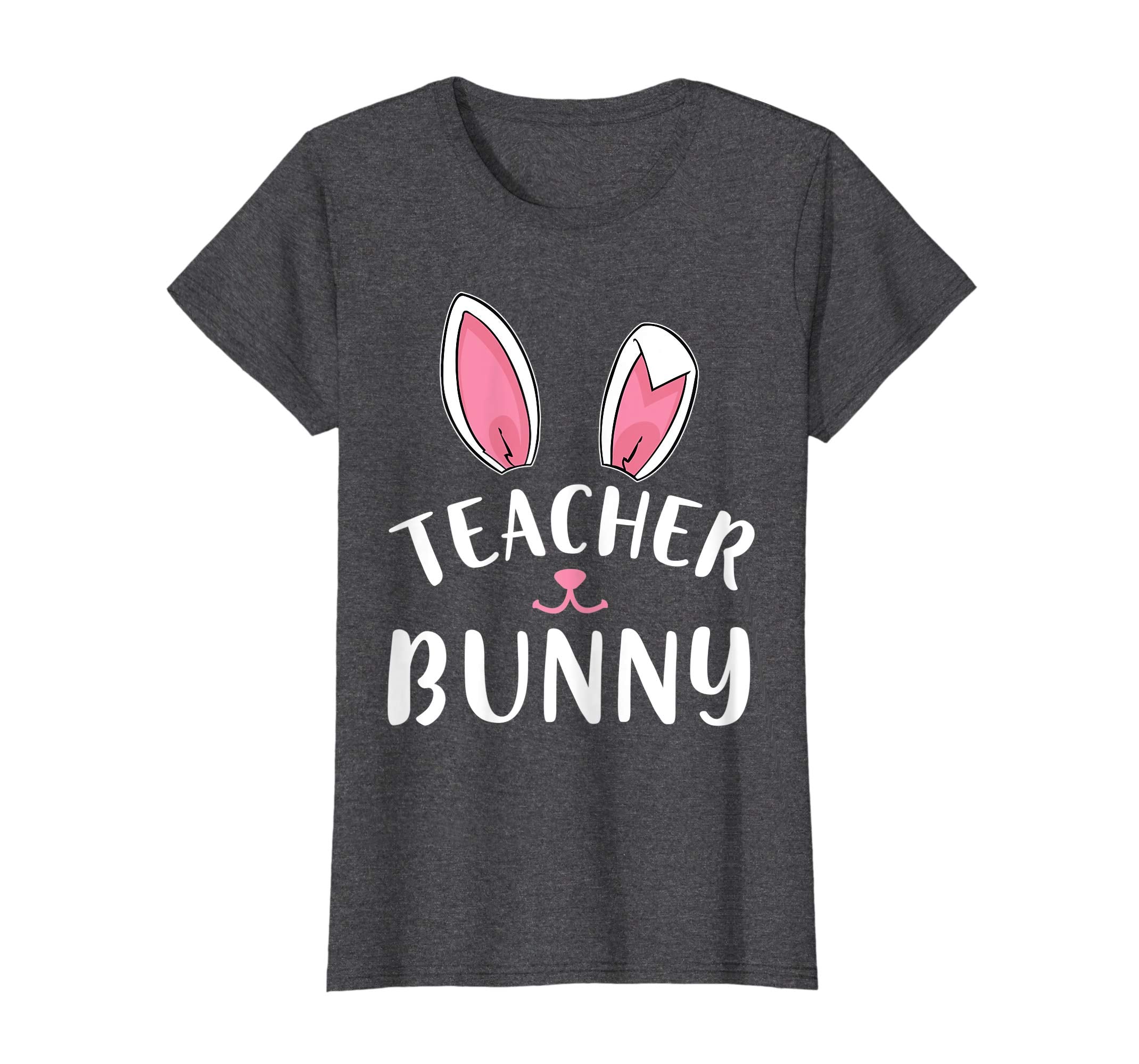 Lovely Bunny Rabbit Face Happy Easter Shirt Teacher Bunny