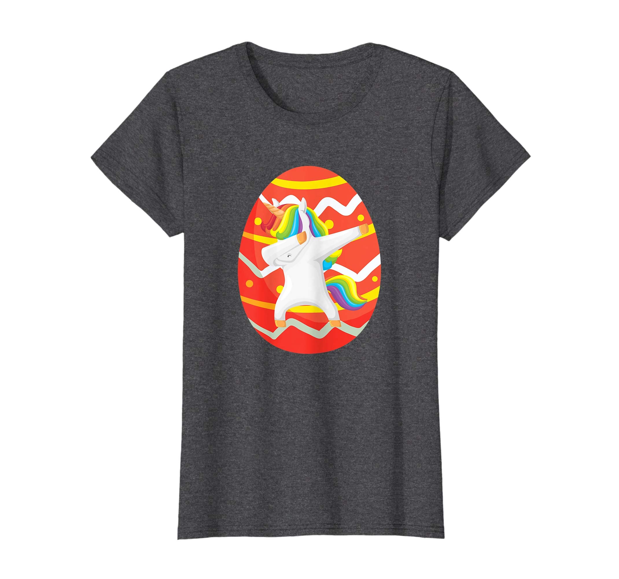 Unicorn Dab Happy Easter Bunny Egg Shirt for Kids Boys Girls