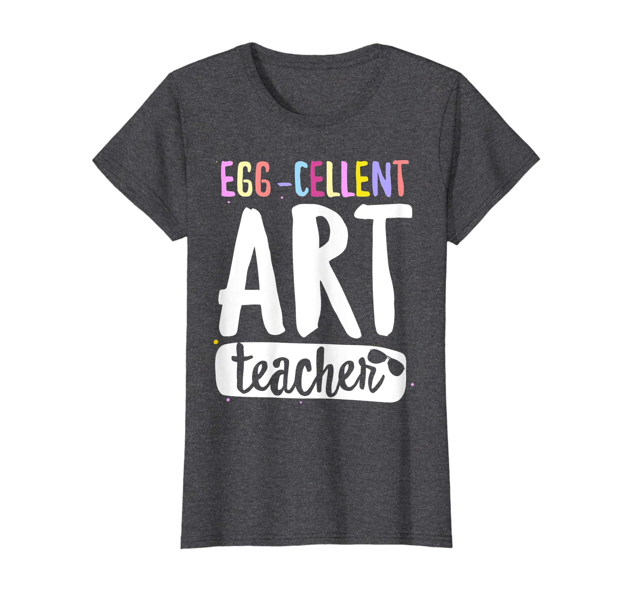 Egg-Cellent Art Teacher Easter Bunny Funny Gifts T-shirt