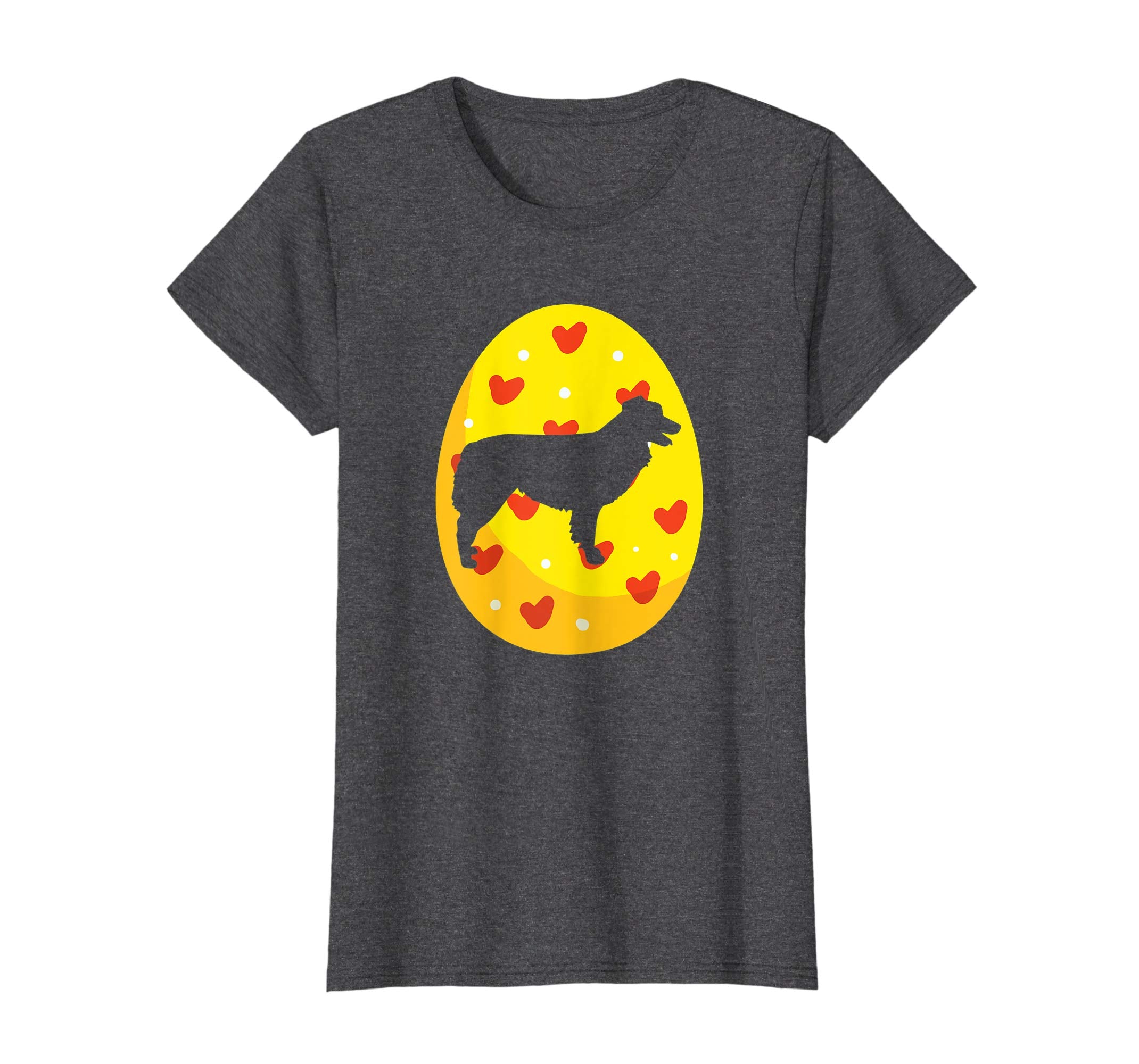 Australian Shepherd Easter Bunny Egg T-Shirt Dog Easter Gift