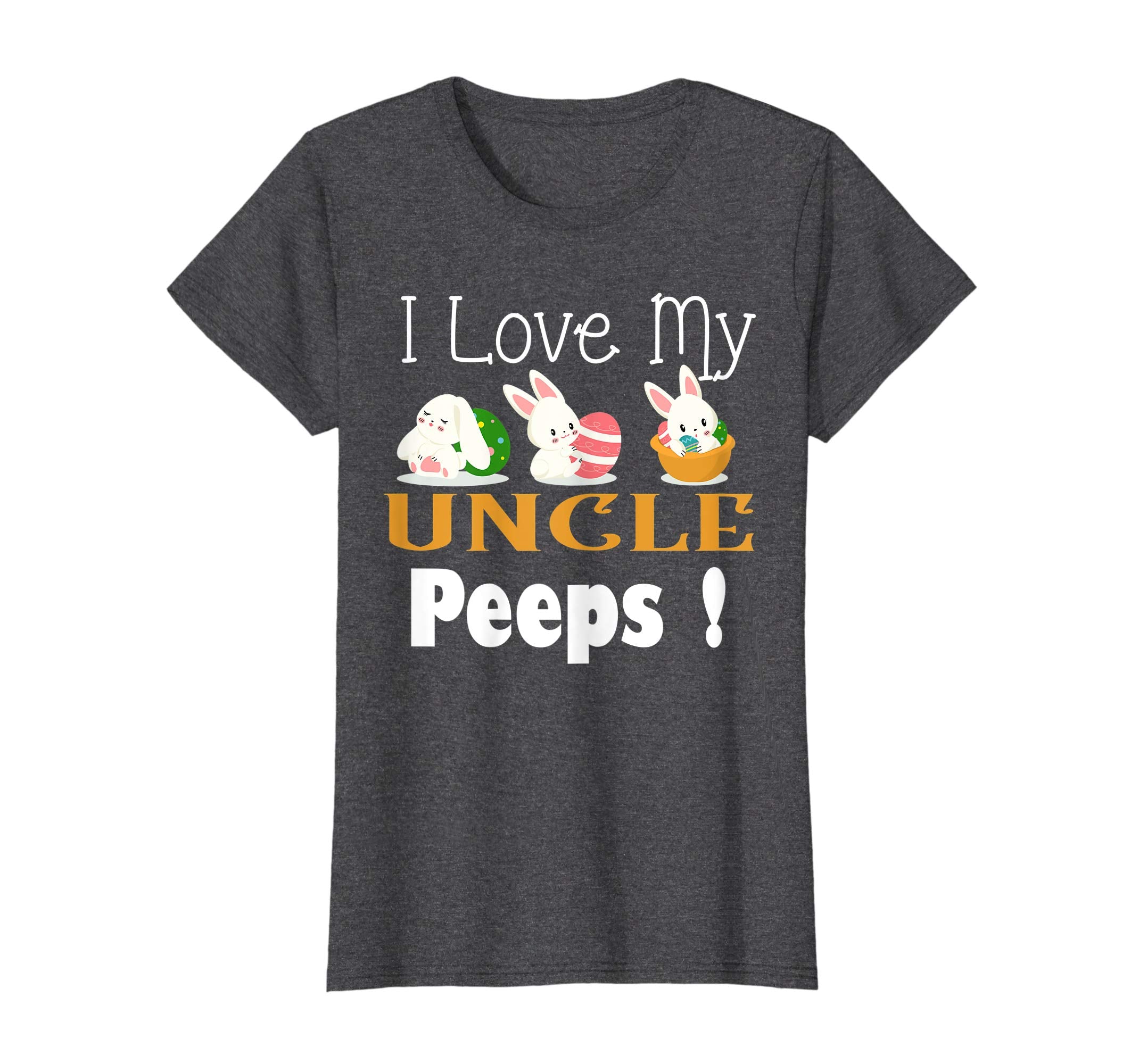 I Love My UNCLE Peeps With Cute Bunnies TShirt Easter