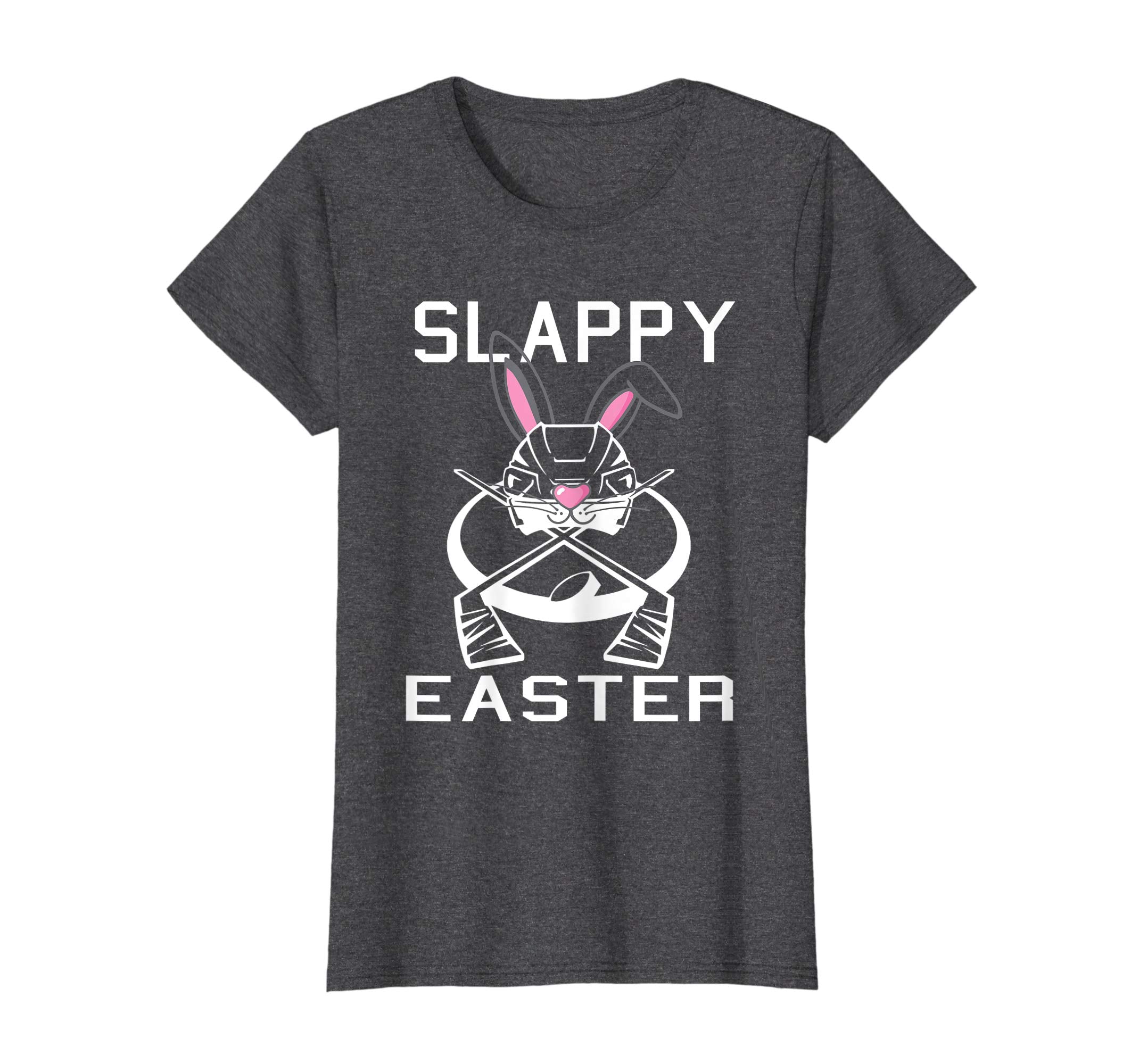 Easter Hockey Gift Bunny Goalie Mask T-Shirt Family Group