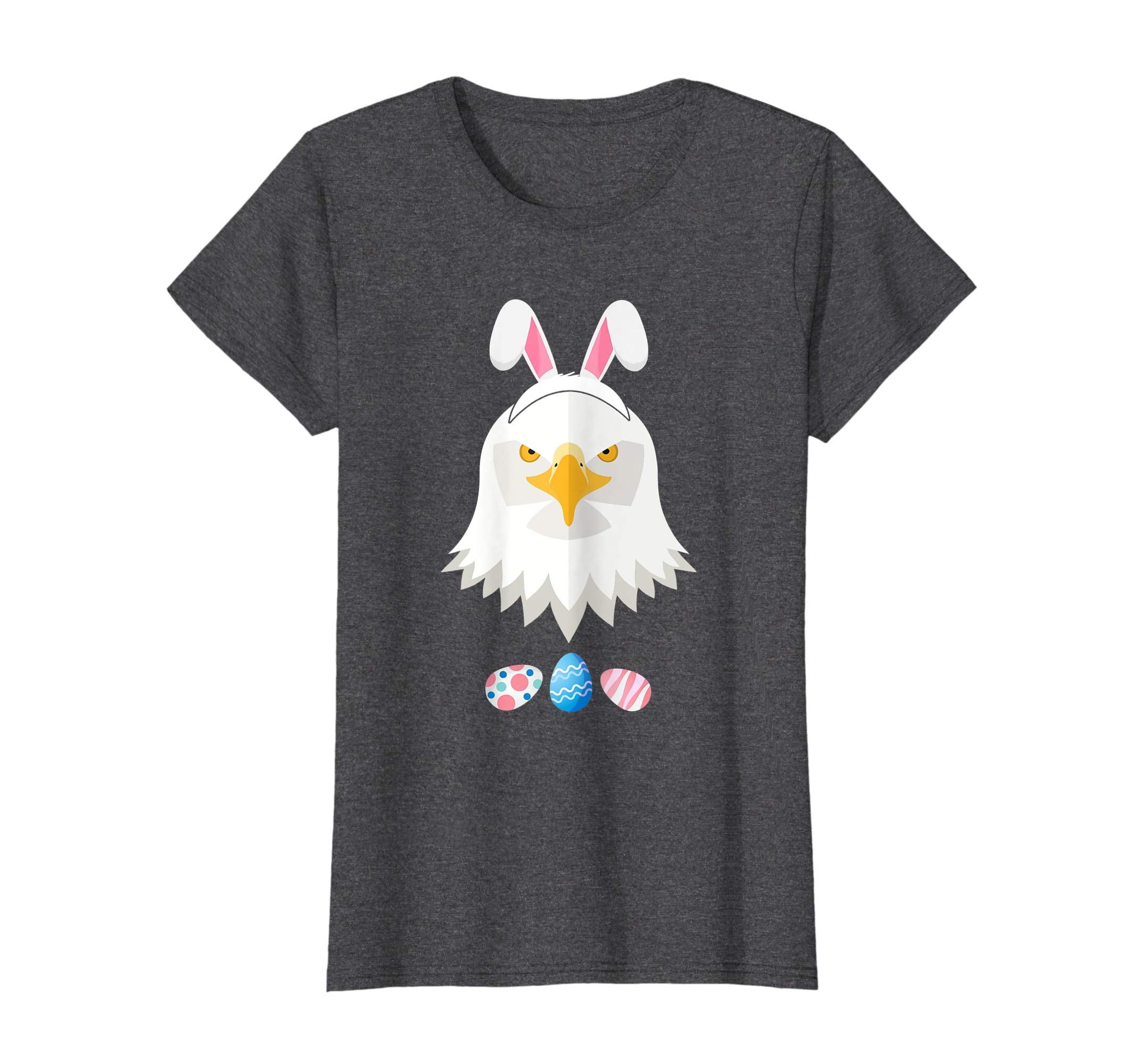 Funny Easter Eagle With Bunny Ears And Eggs T Shirt
