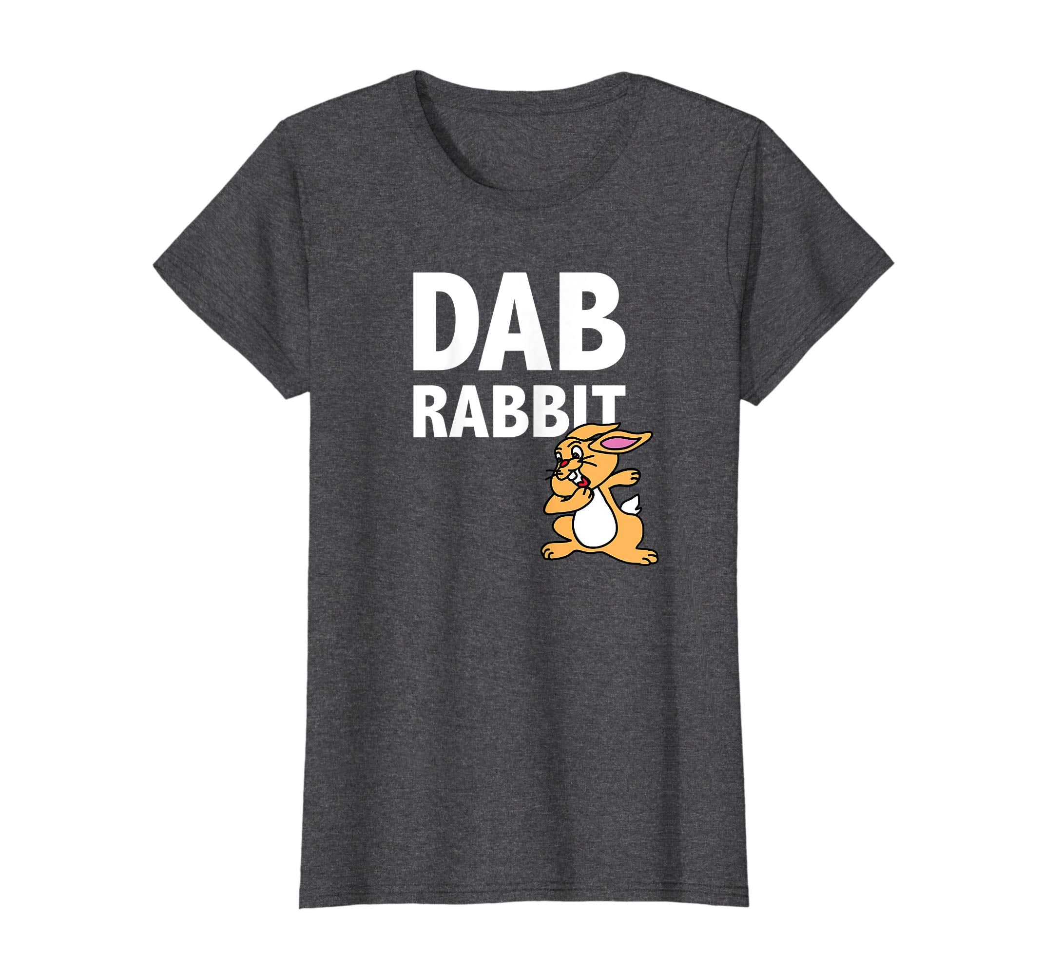 Funny Dabbing Rabbit Easter Tee Shirt Boys Girls Teens