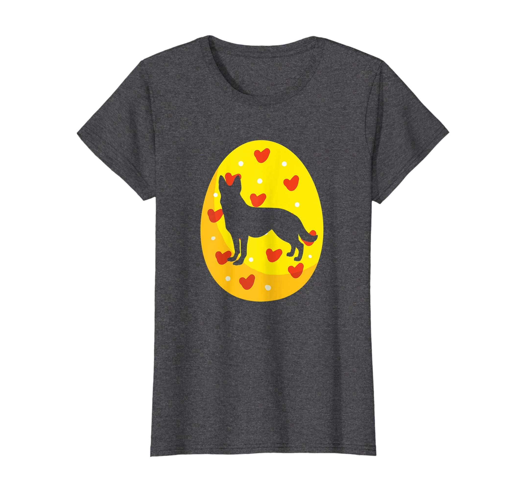 German Shepherd Easter Bunny Egg T-Shirt Gift