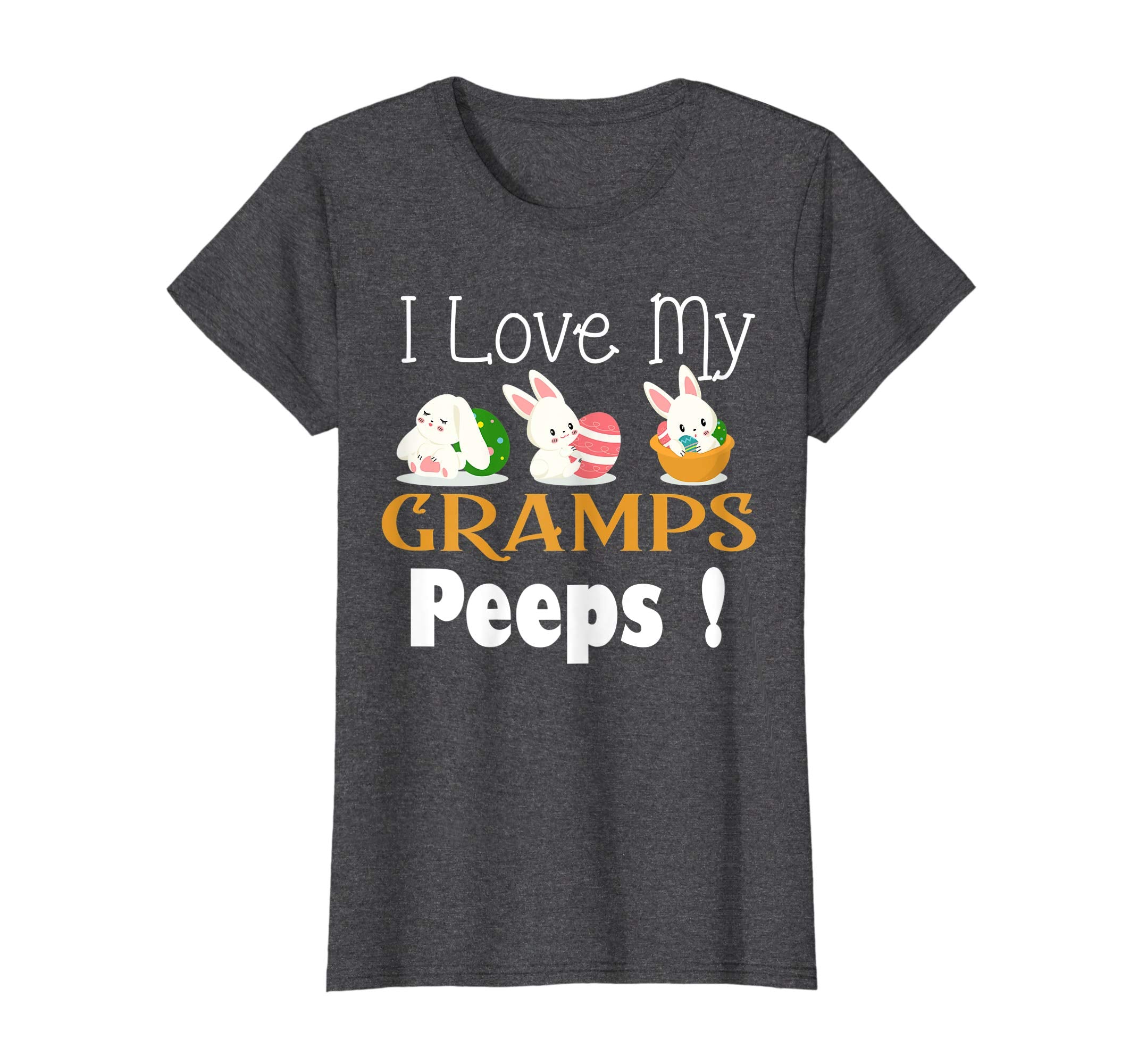 I Love My GRAMPS Peeps With Cute Bunnies TShirt Easter