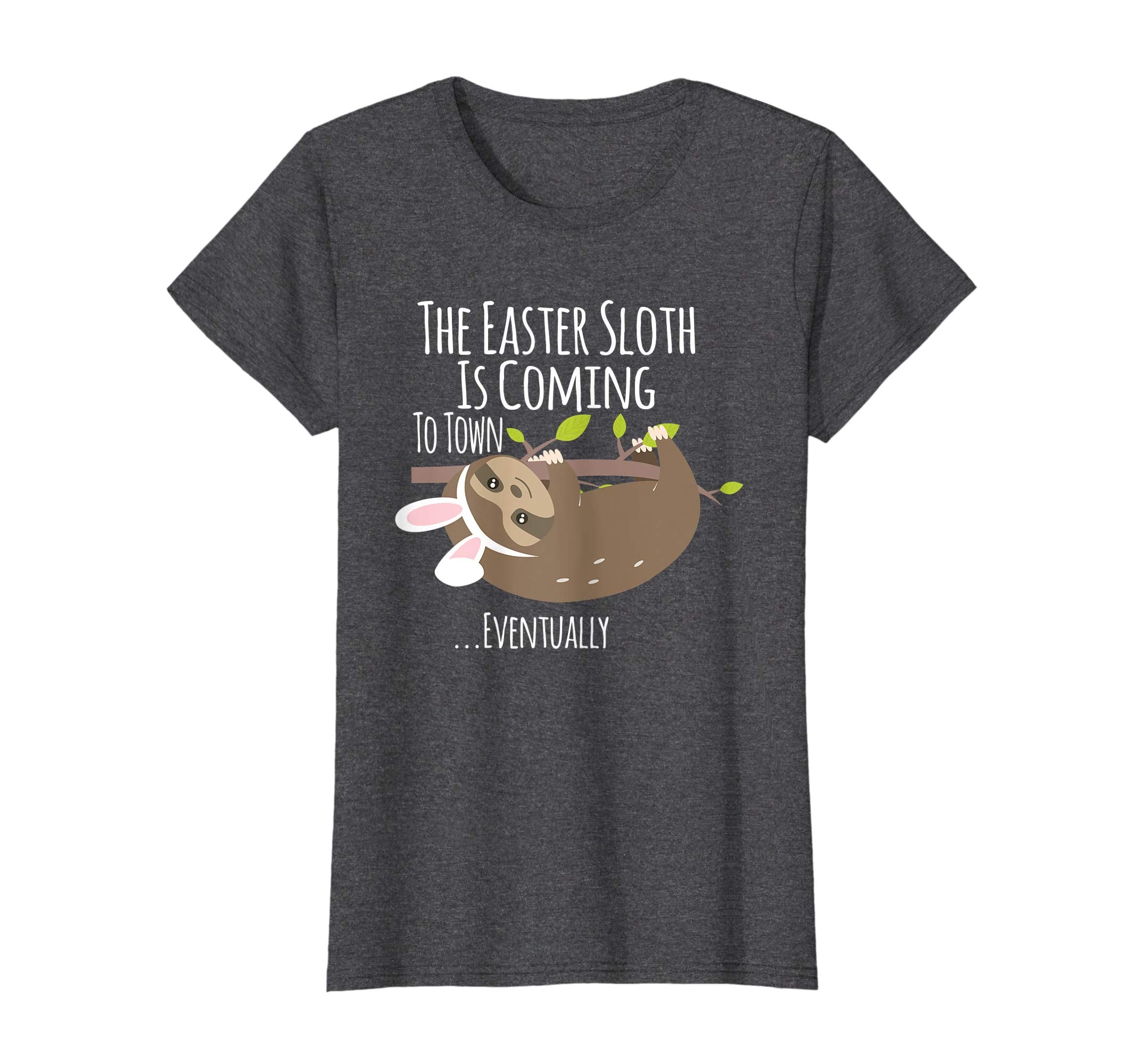 The Easter Sloth With Bunny Ears Funny T Shirt Easter Bunny