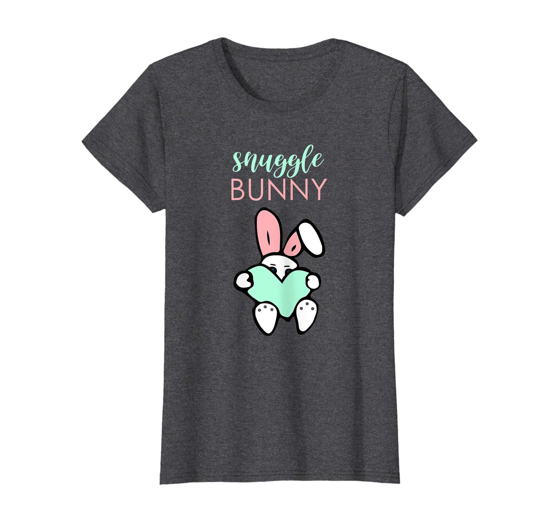 Snuggle Bunny Cute Easter Rabbit T-Shirt Bunny Heart Gift