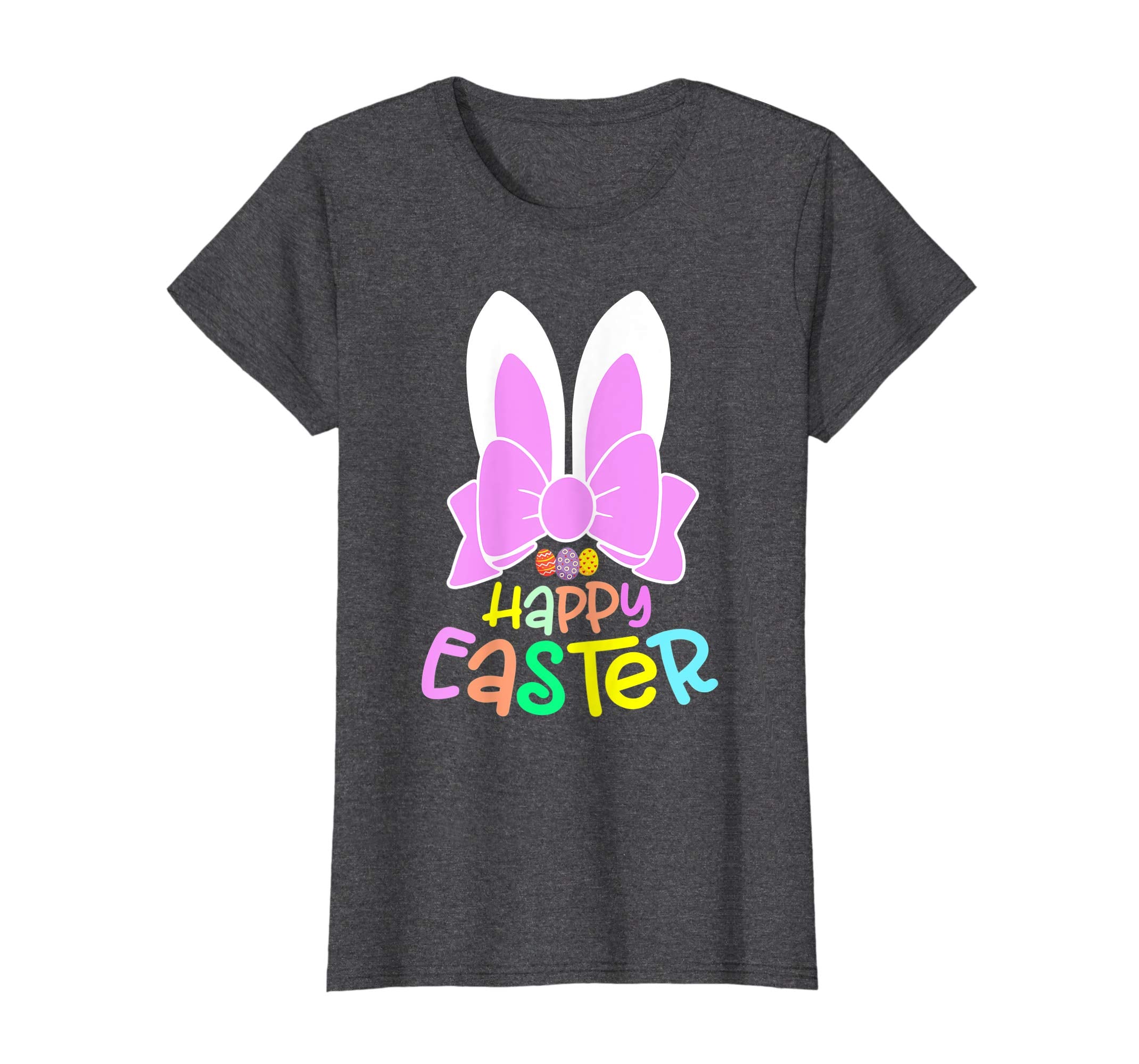 Bunny Ears Eggs Happy Easter Kids Boys Girls T Shirt Gift