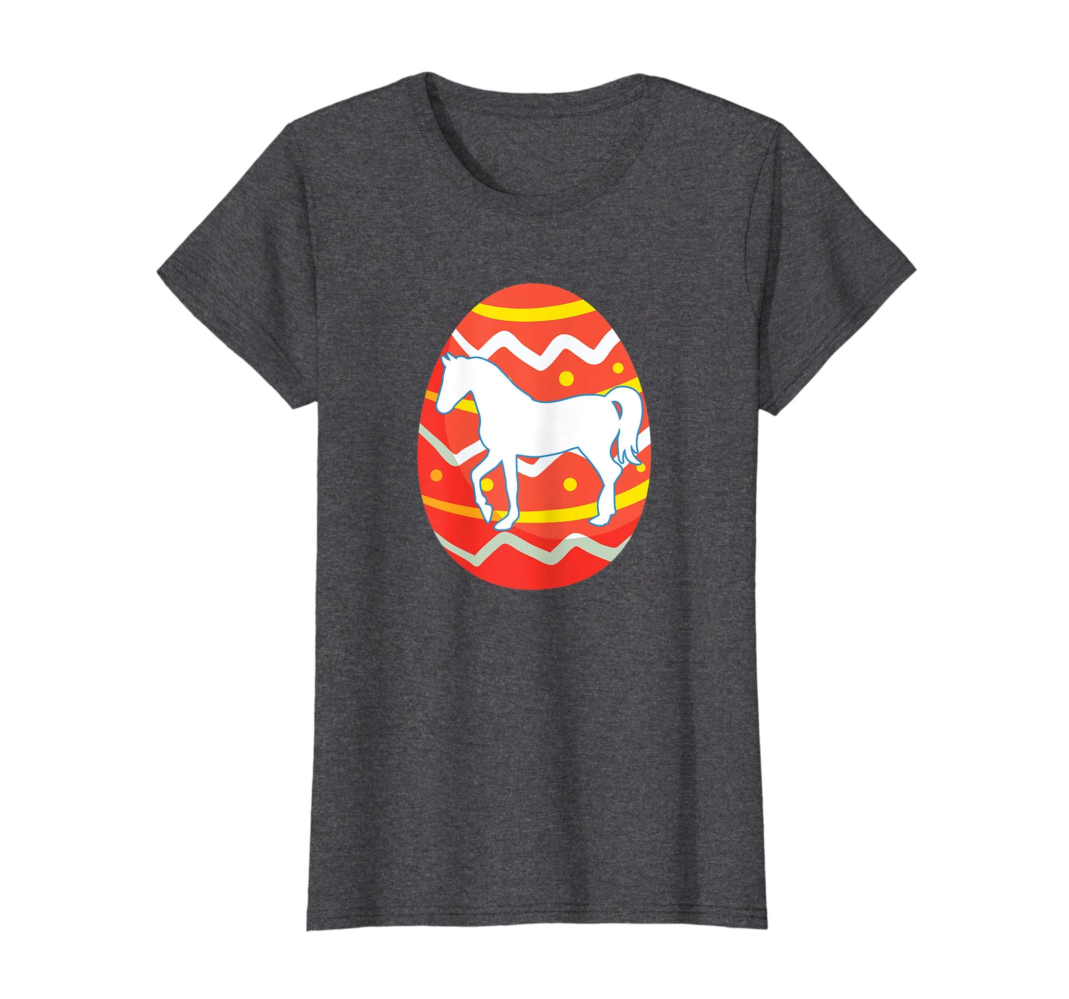 Happy Horse Easter Bunny Egg T-Shirt for Kids Boys Girls