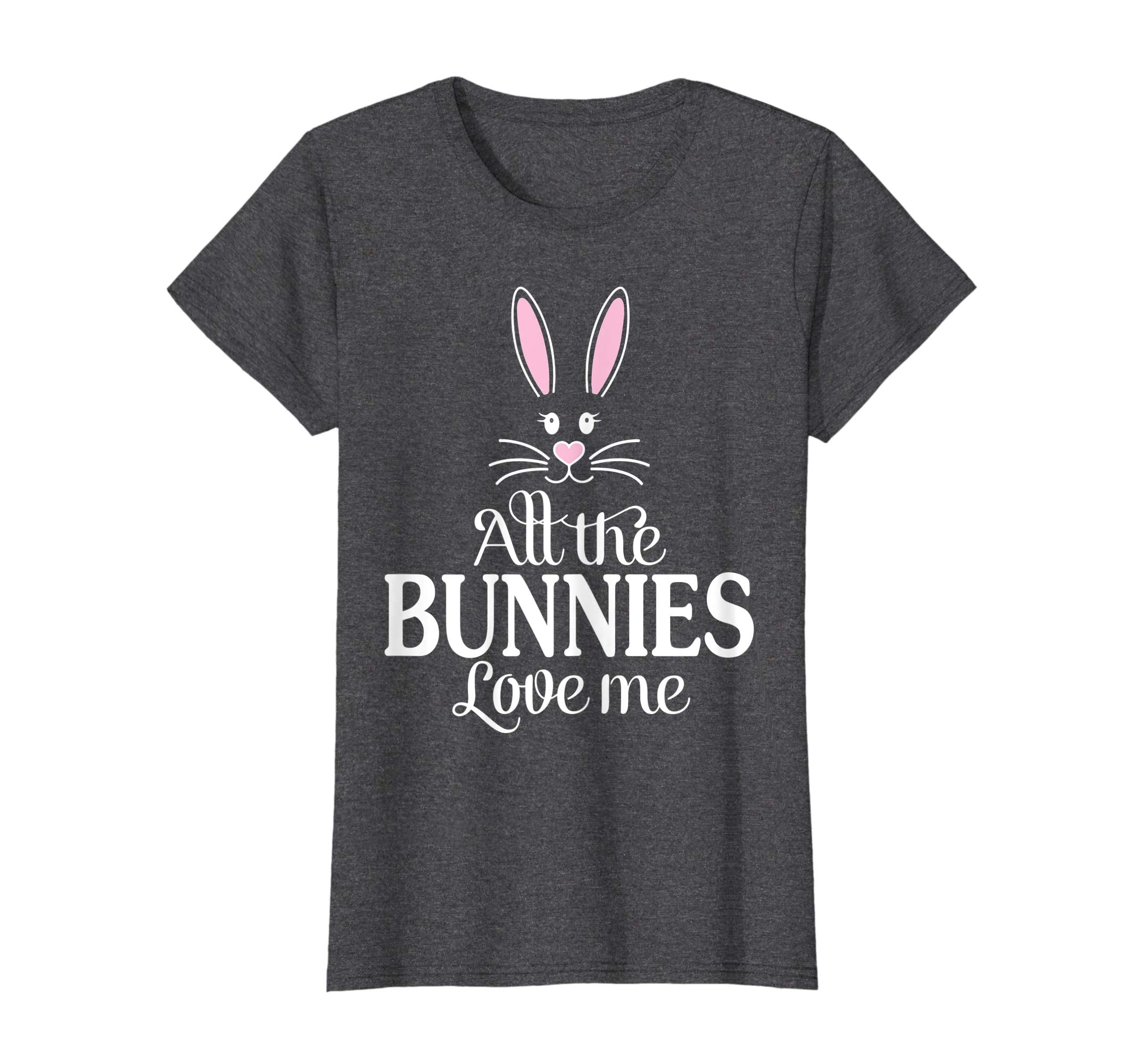 Reb Bunny Ear All The Bunnies Love Me Happy Easter Shirt