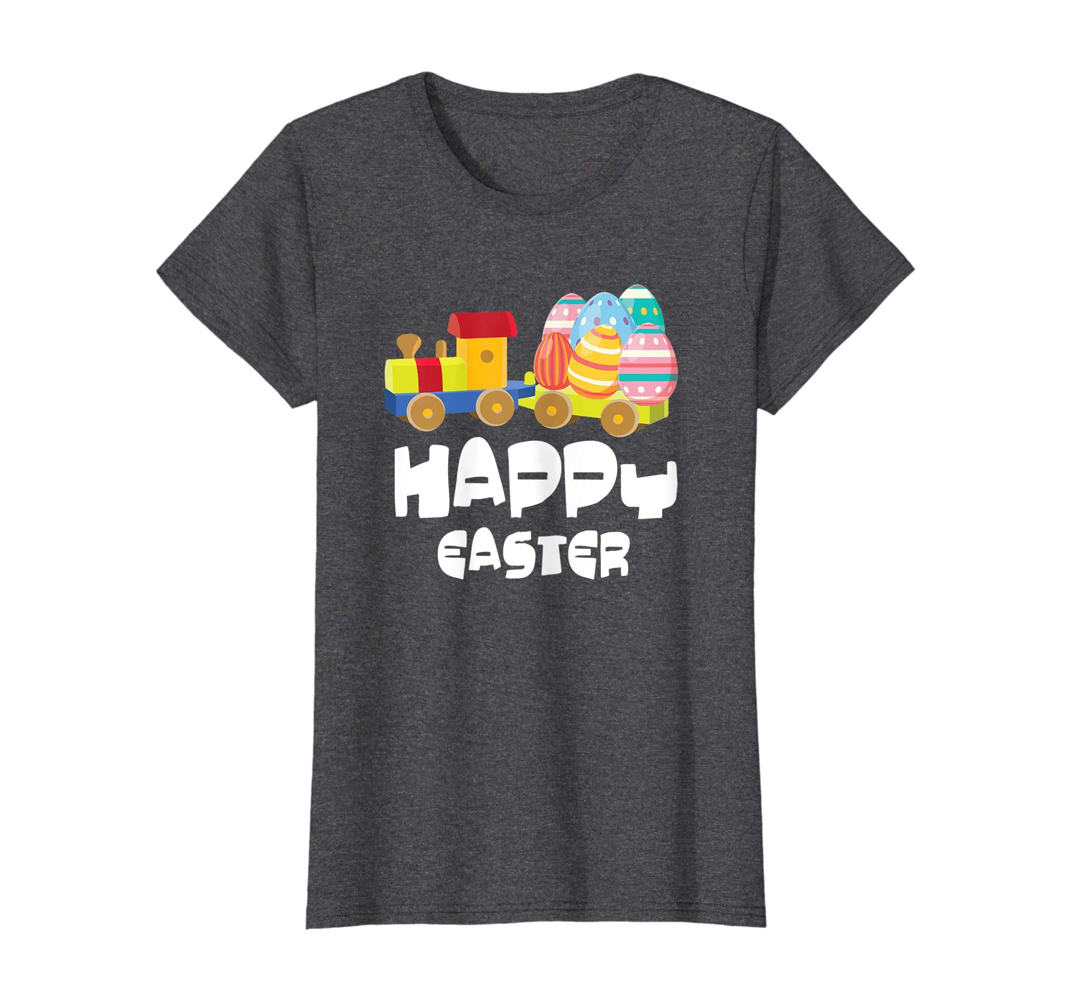 Easter Egg Hunt Kids Gift Happy Easter Train T-Shirt