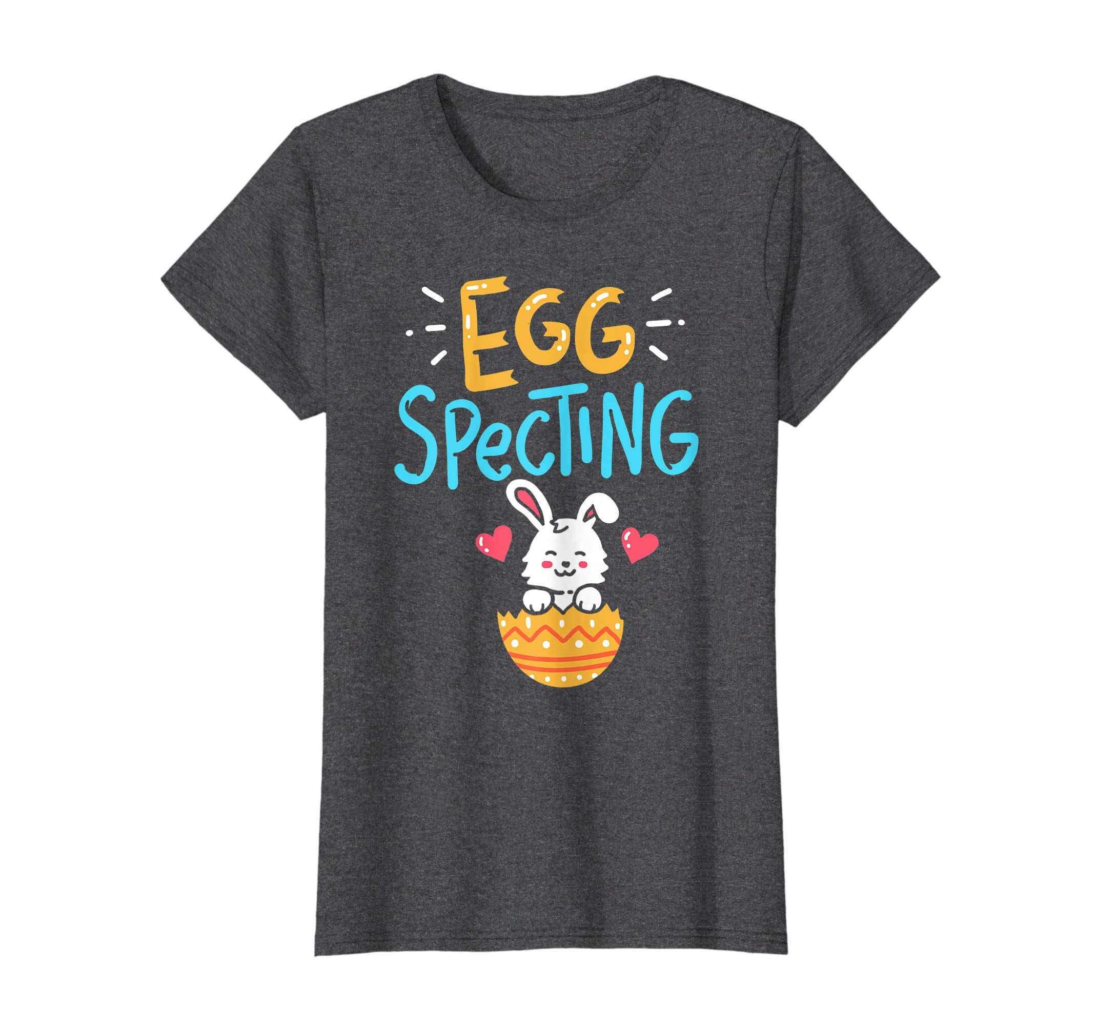 Easter Pregnancy Announcement T-Shirt Egg Specting Cute Tee