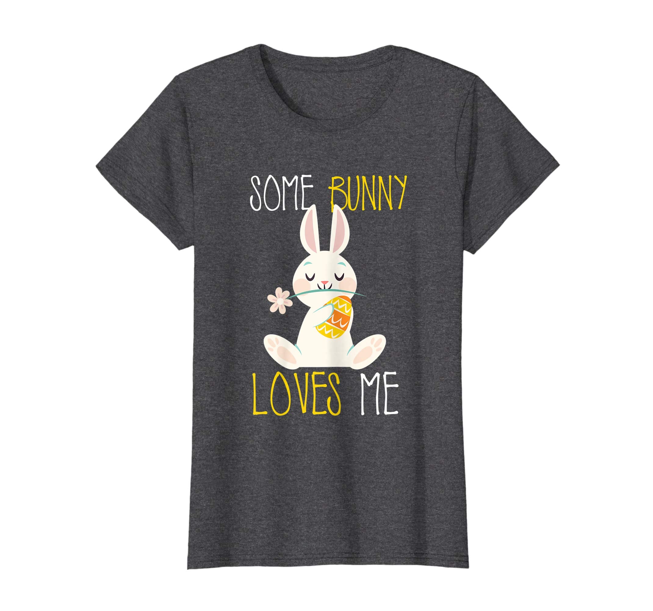 Easter T Shirt Some Bunny Loves Me Men Women Kids Funny