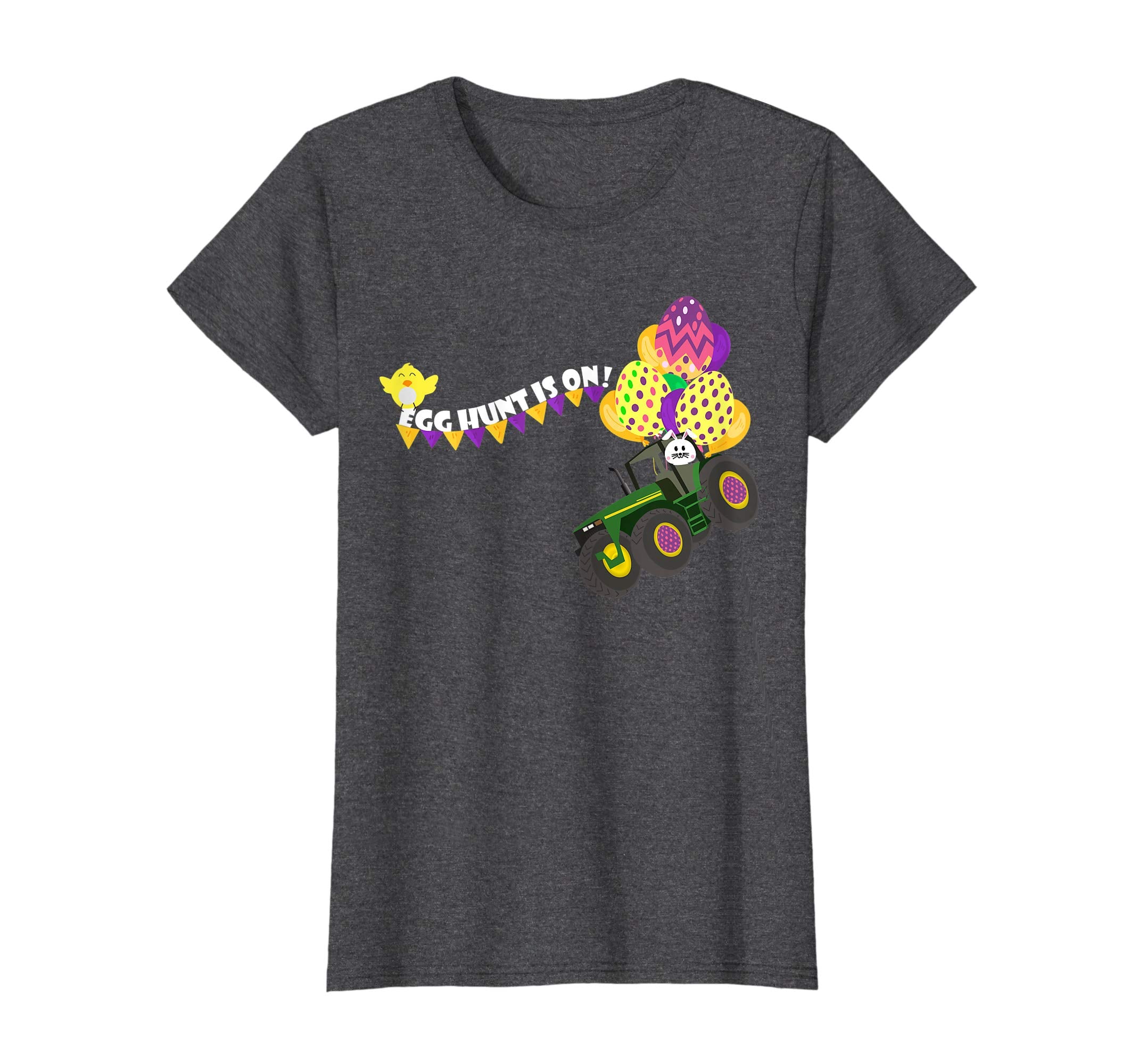 Easter Egg Hunt Shirt Funny Tractor T-Shirt Kids Boys Gifts