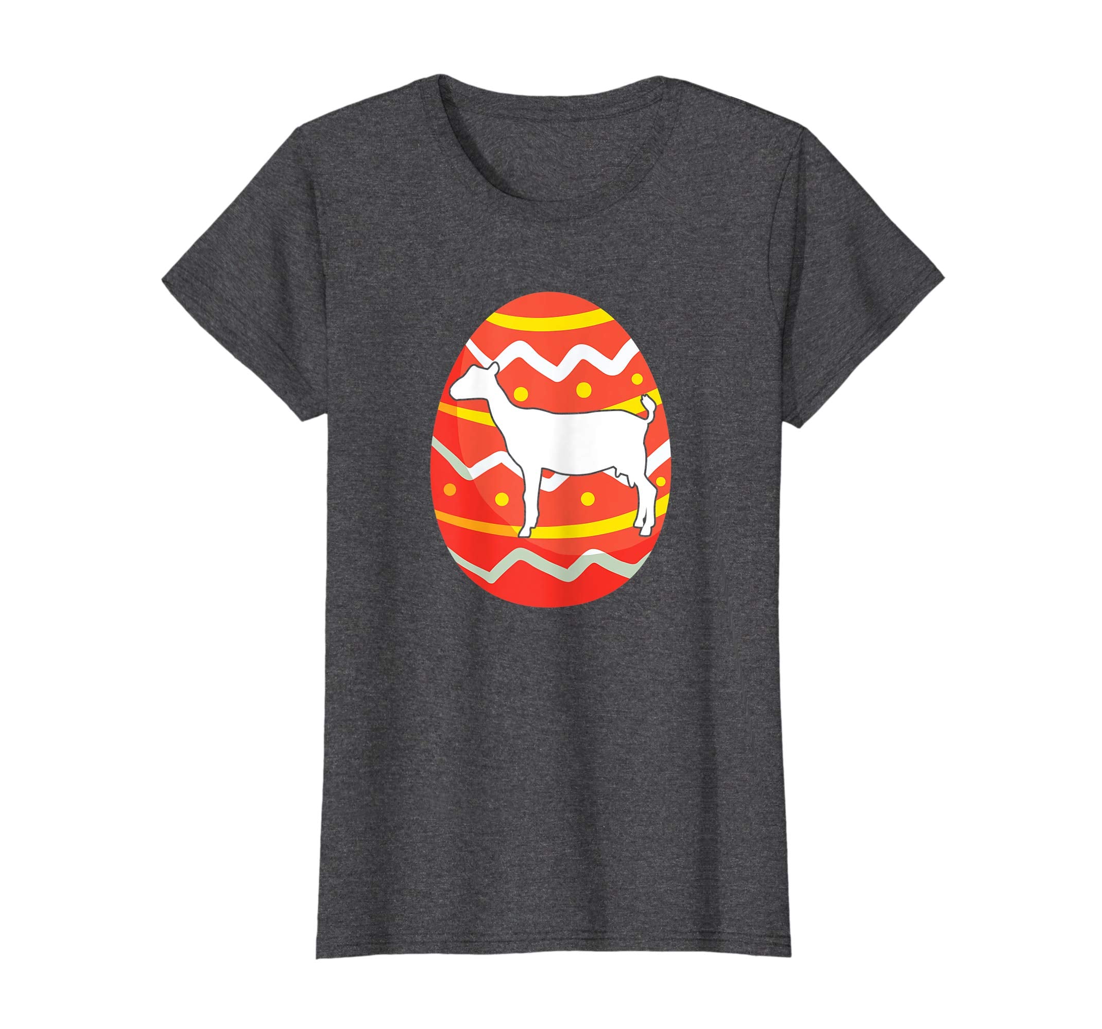 Happy Goat Easter Bunny Egg T-Shirt for Kids Boys Girls