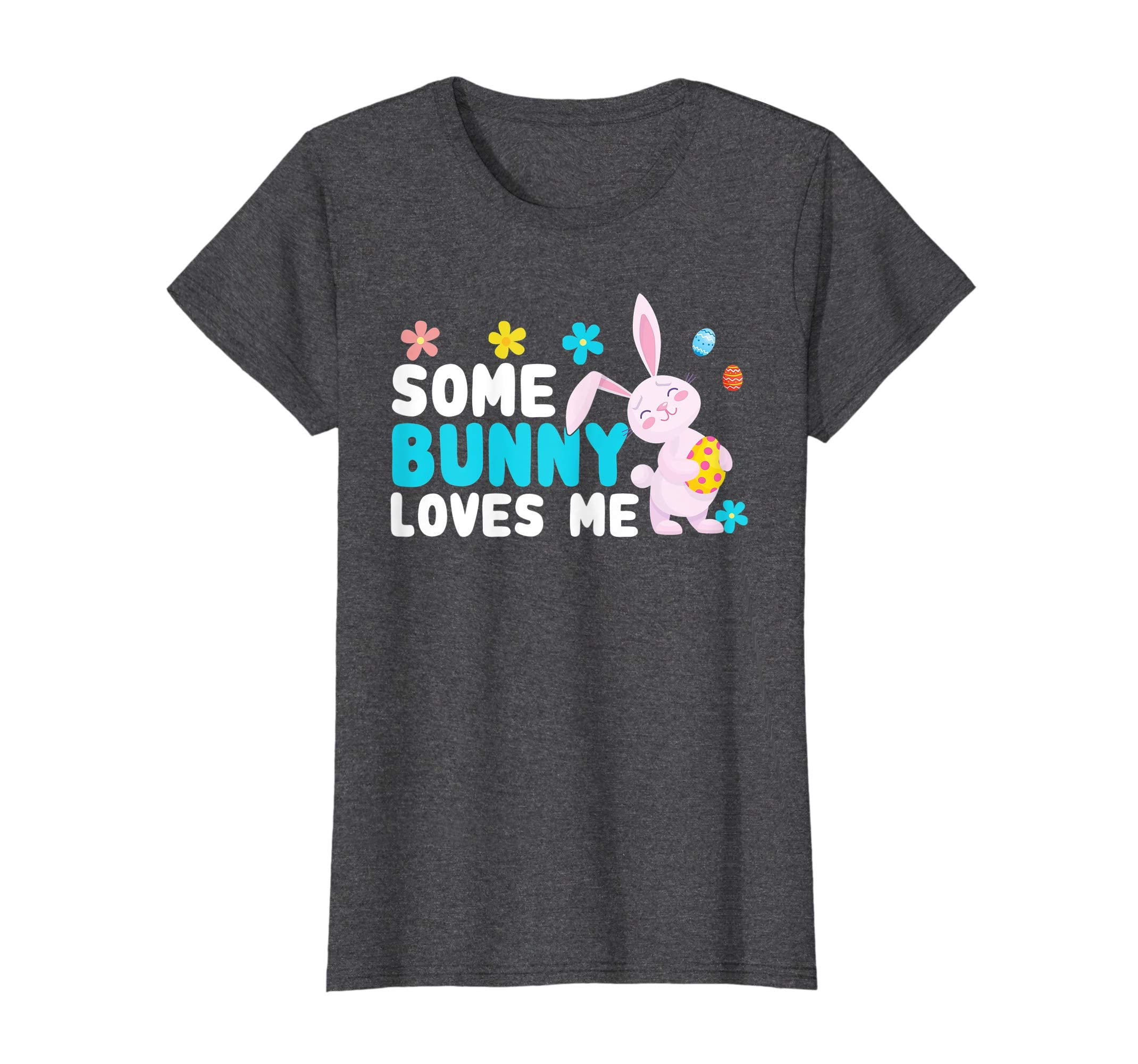 Easter T-Shirt Some Bunny Loves Me Cute Pun Rabbit