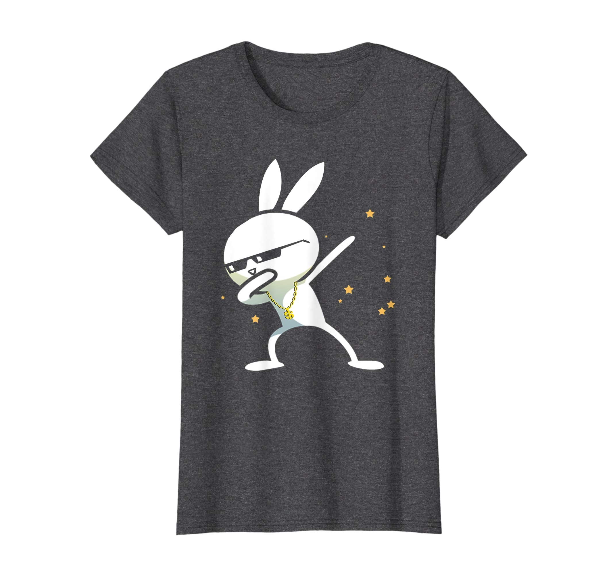 Dabbing Hip Hop Bunny Easter Shirts for Boy Girls Adults Dab