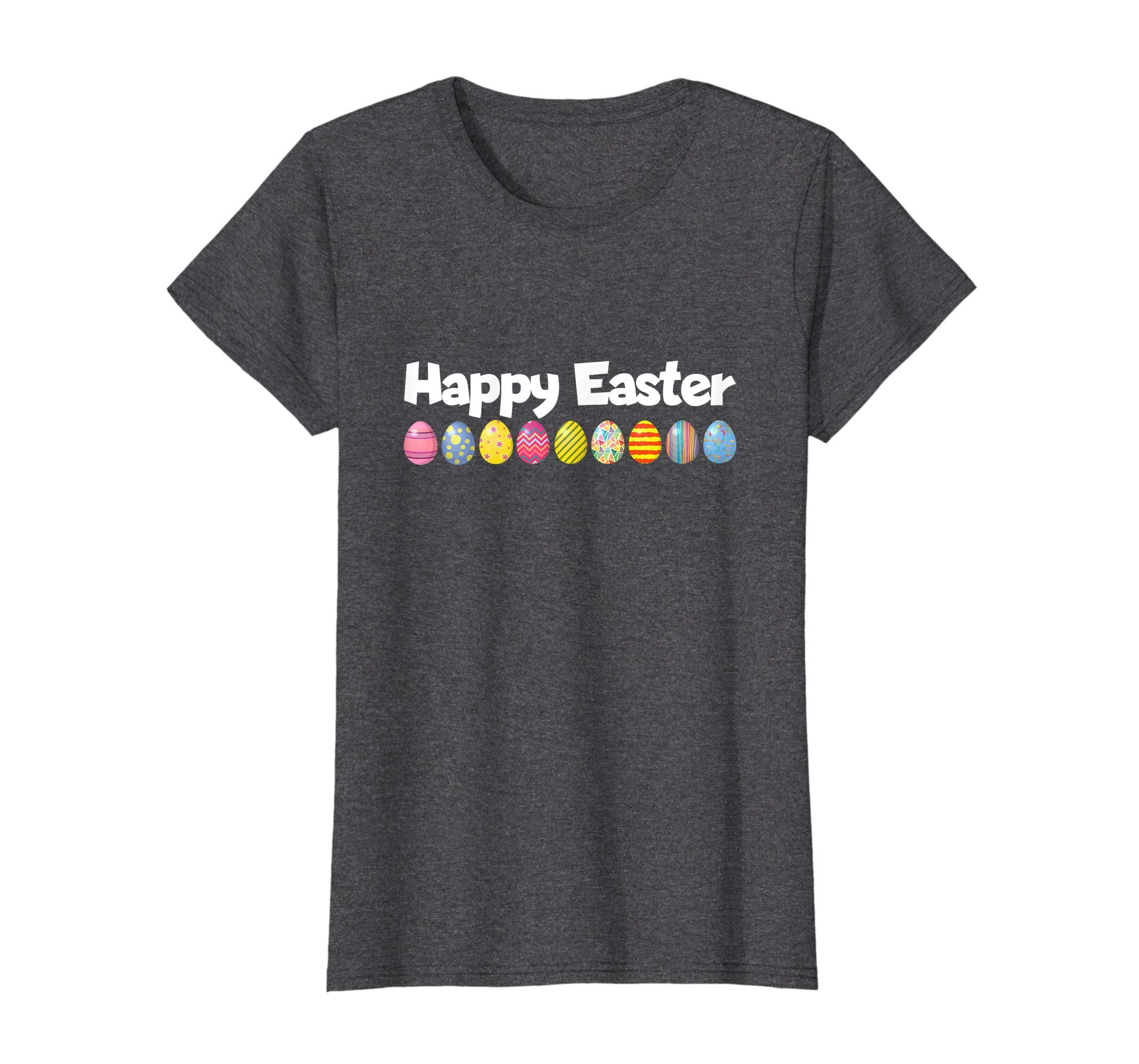 Happy Easter with Colorful Eggs T-Shirt Gift Idea
