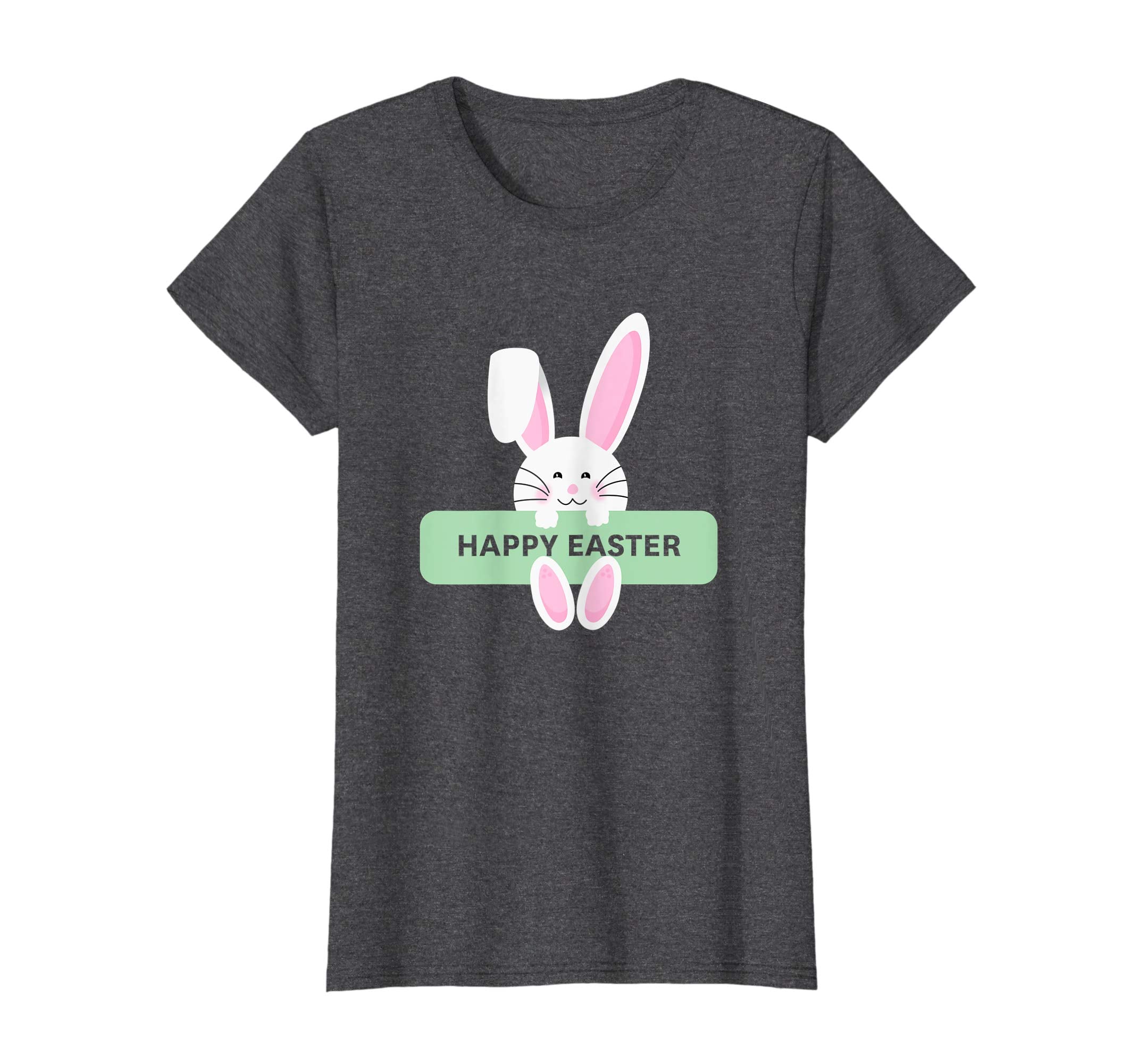 Happy Easter 2019 Cute Bunny With Happy Easter Sign
