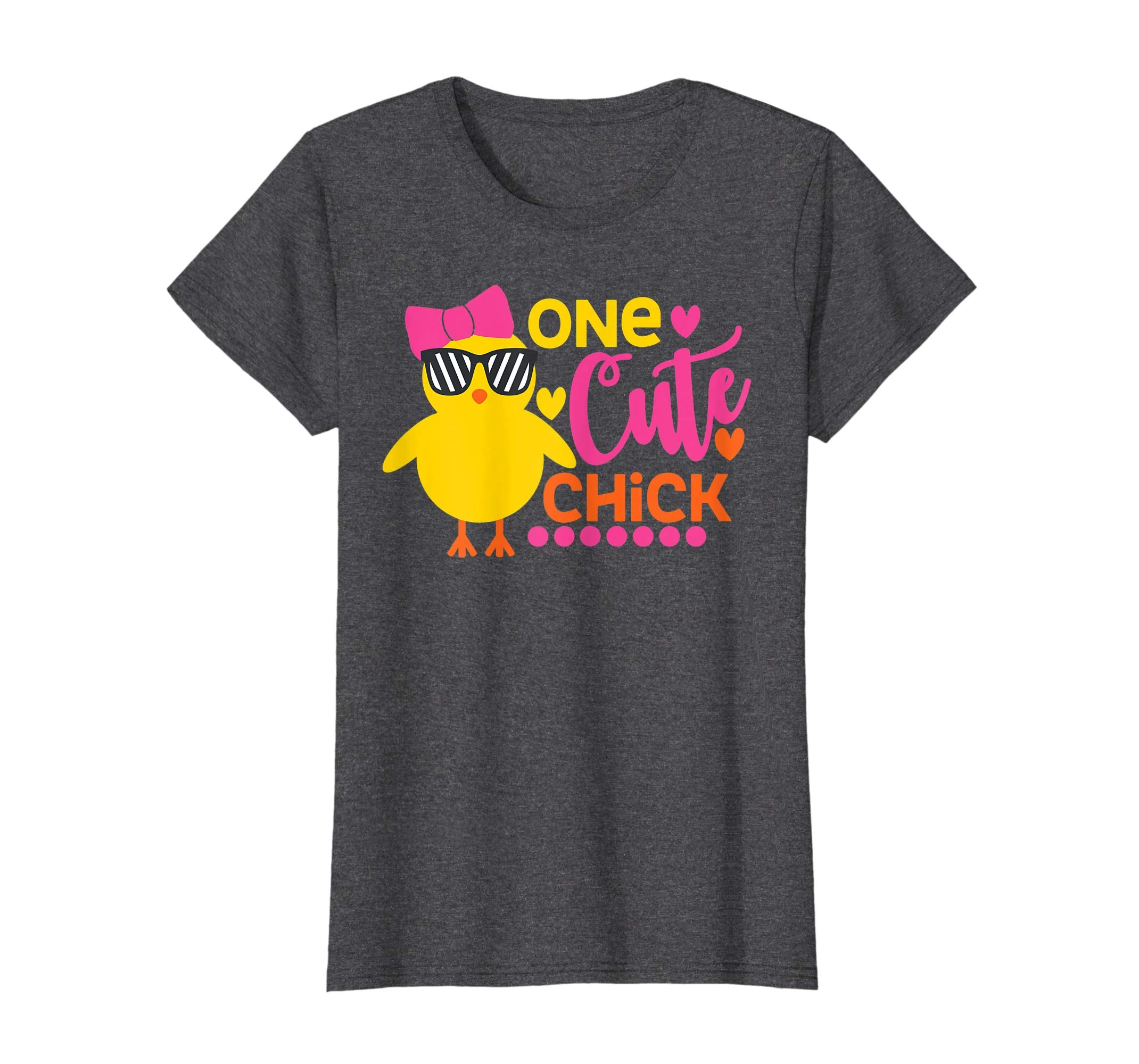 One Cute Chick Egg Hunt Funny Chicken Easter 2019 T-Shirt