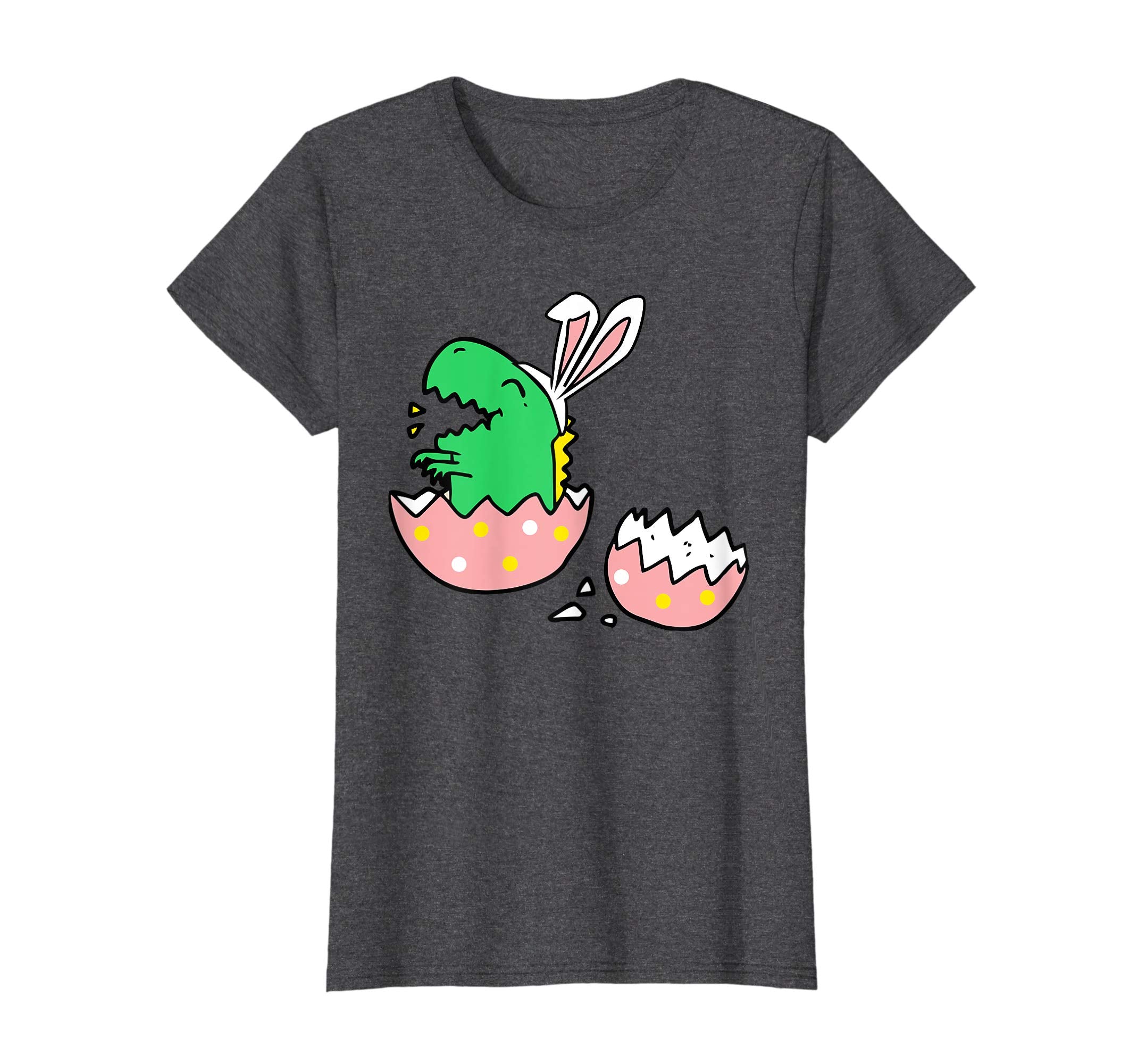 Hatching T Rex Bunny Ears Funny Easter for Teacher T Shirt