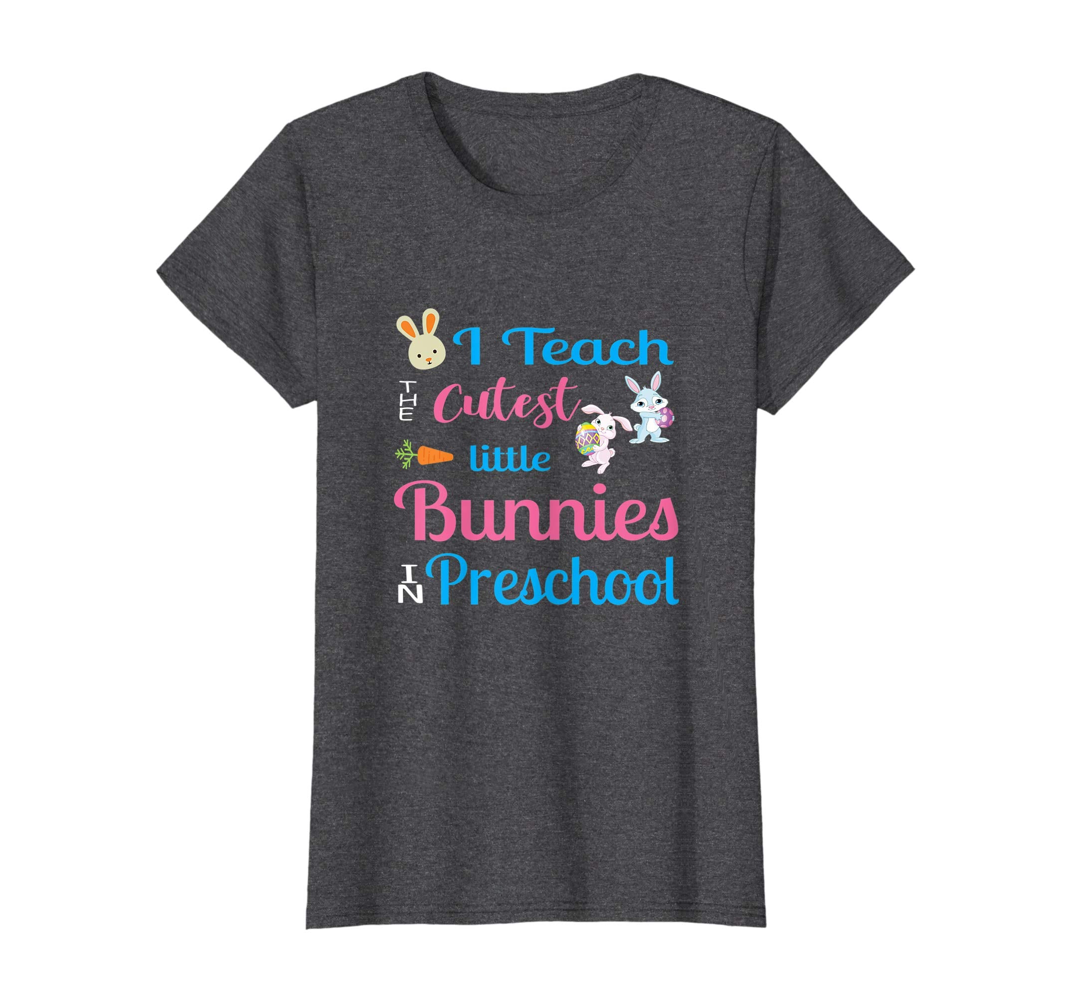 Teacher preschool bunny Easter tshirt gifts