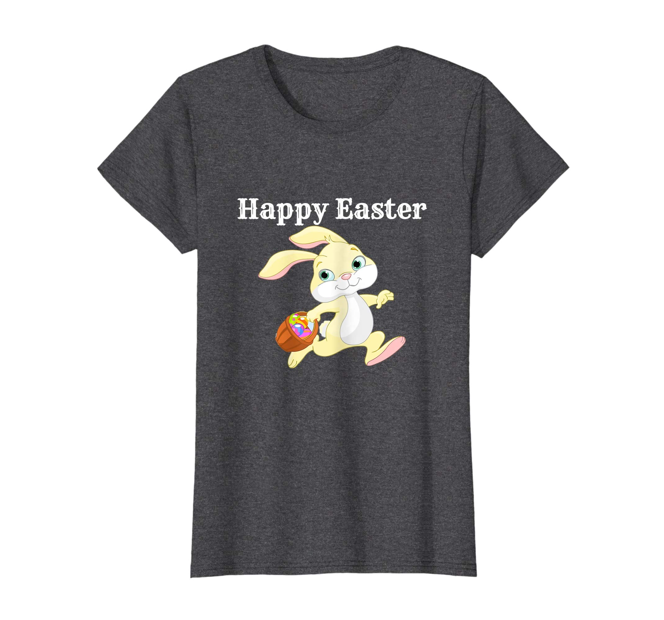 Happy Easter Spring Bunny Easter Egg Basket Cute T-Shirt