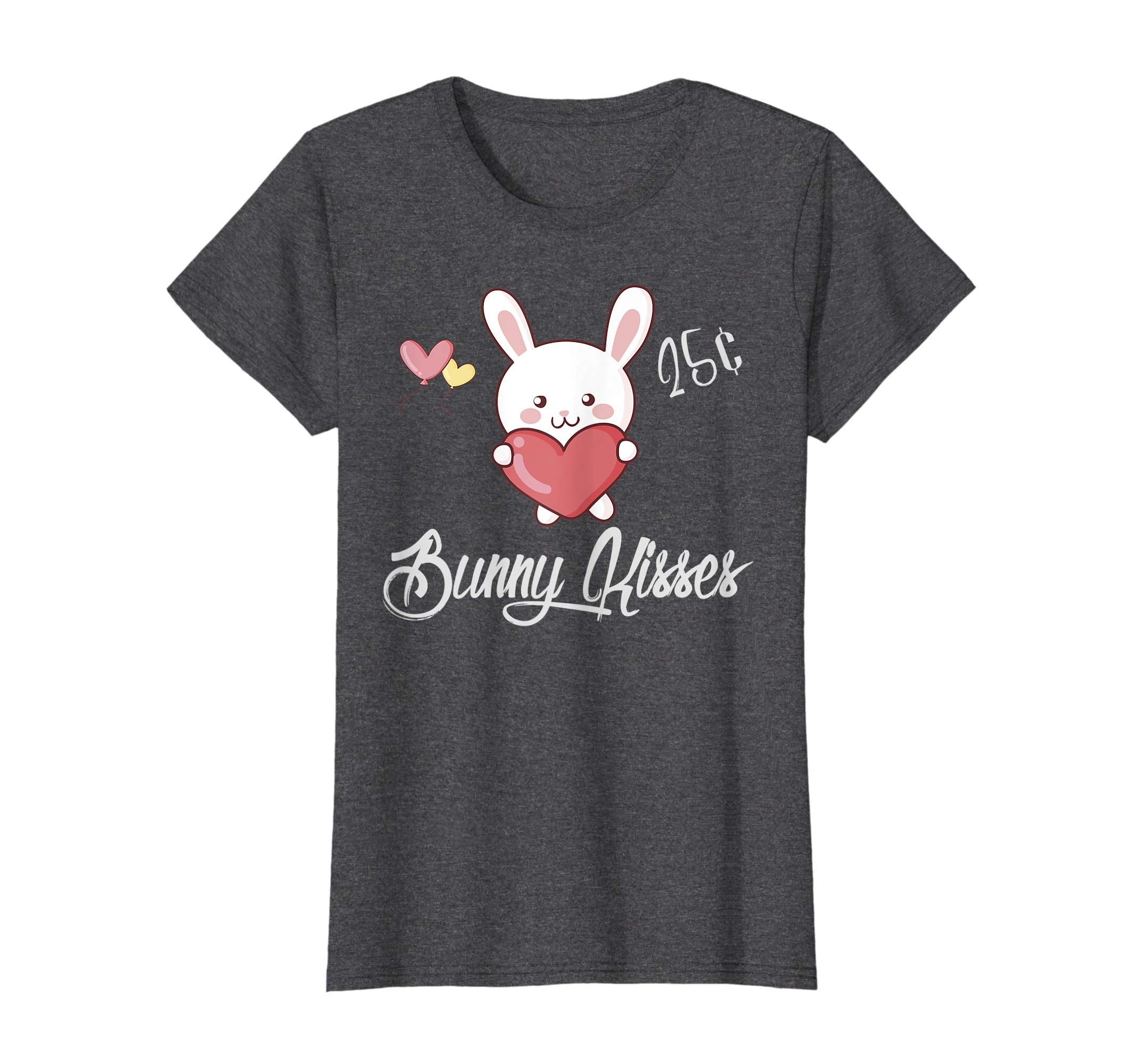 Bunny Kisses Easter Wishes Shirt Cute Gifts For Girls Women