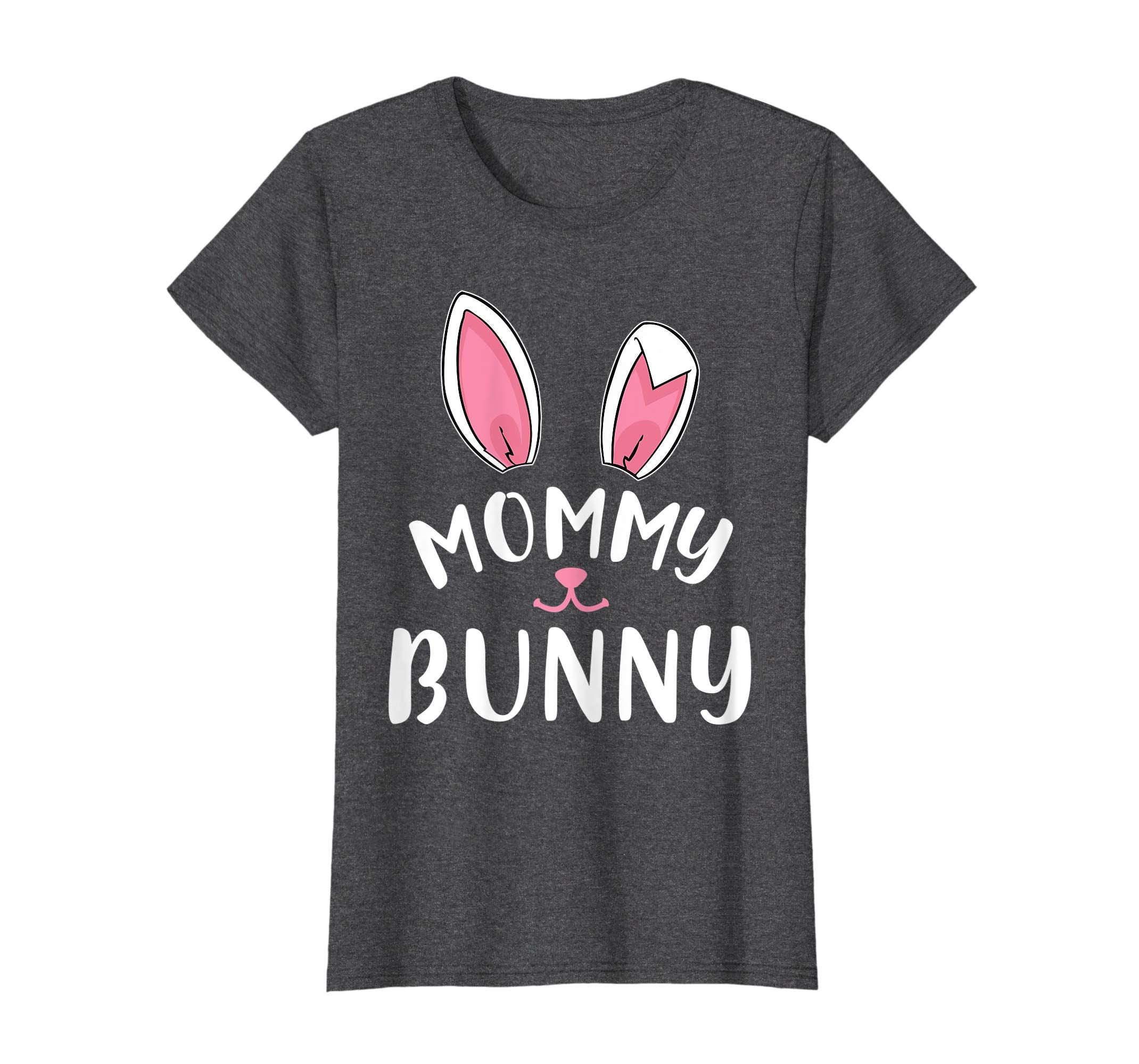Lovely Bunny Rabbit Face Happy Easter Shirt Mommy Bunny