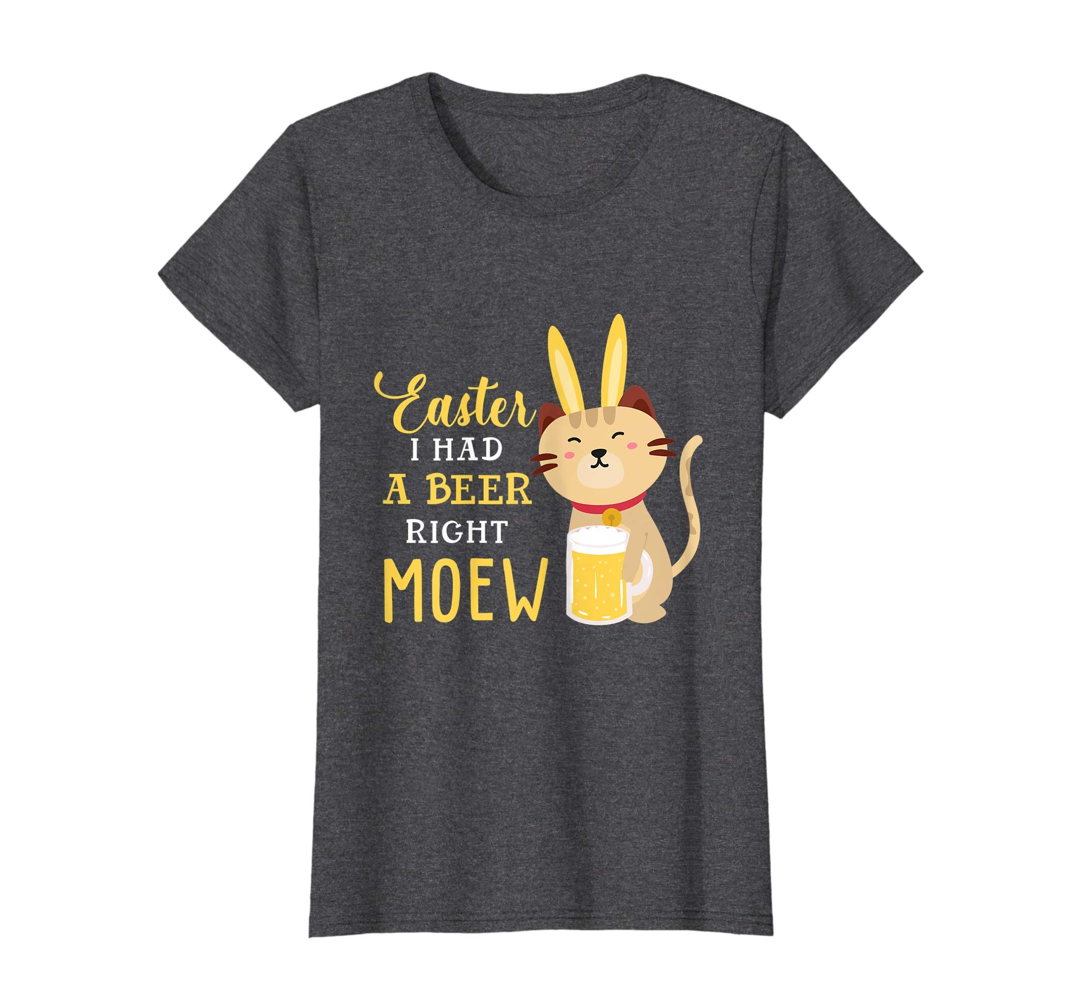 Easter I Had A Beer Right Meow Tee Easter Day T-Shirt Gifts
